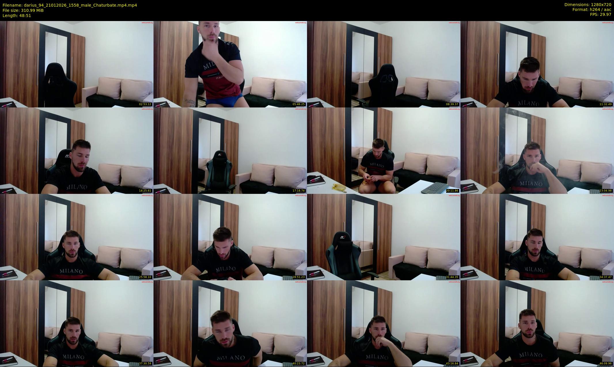 darius_94 — 49 minute Chaturbate male cam show recording, 720p, Jan 21, 2026
