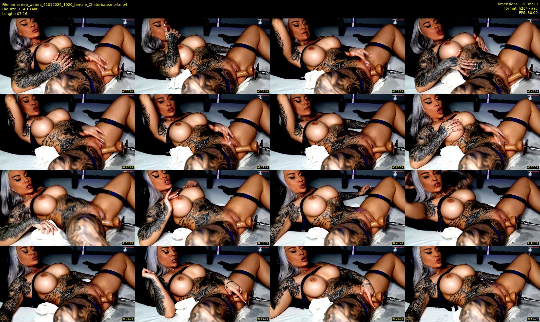 dee_waters — 8 minute Chaturbate female cam show recording, 720p, Jan 21, 2026