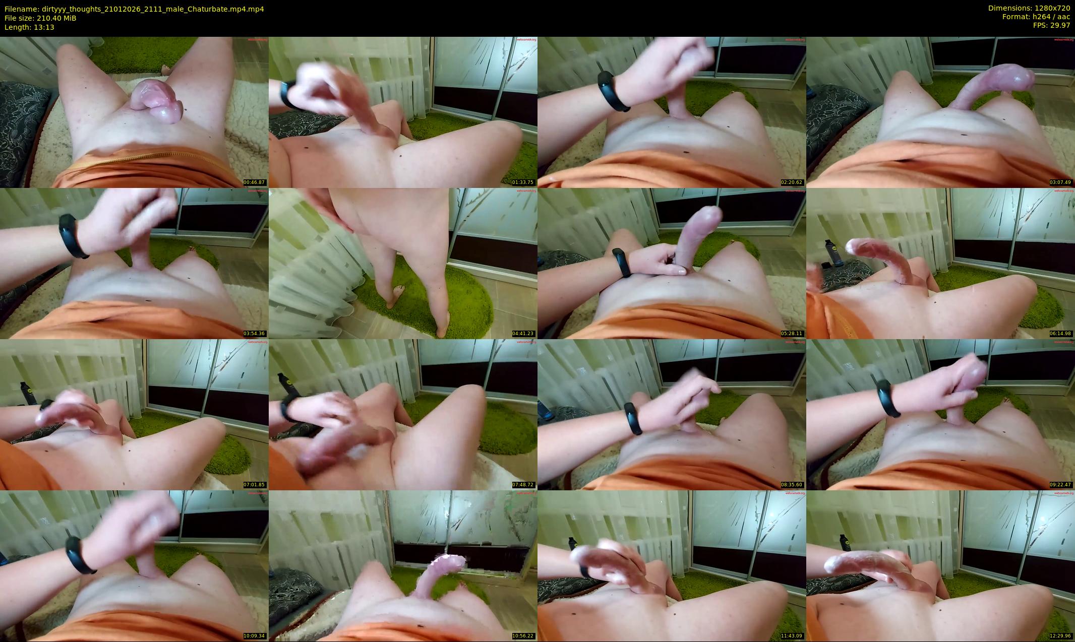 dirtyyy_thoughts — 14 minute Chaturbate male cam show recording, 720p, Jan 21, 2026