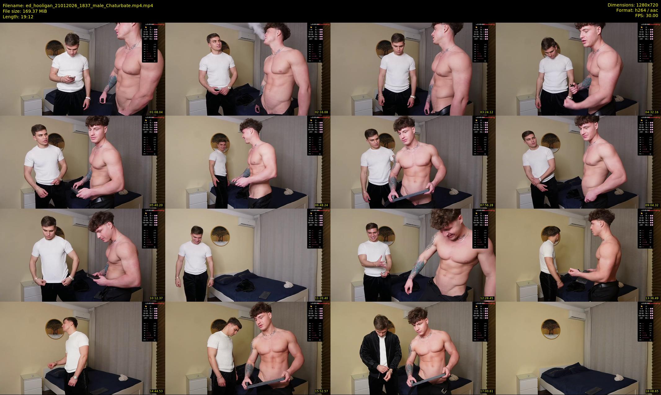ed_hooligan — 20 minute Chaturbate male cam show recording, 720p, Jan 21, 2026