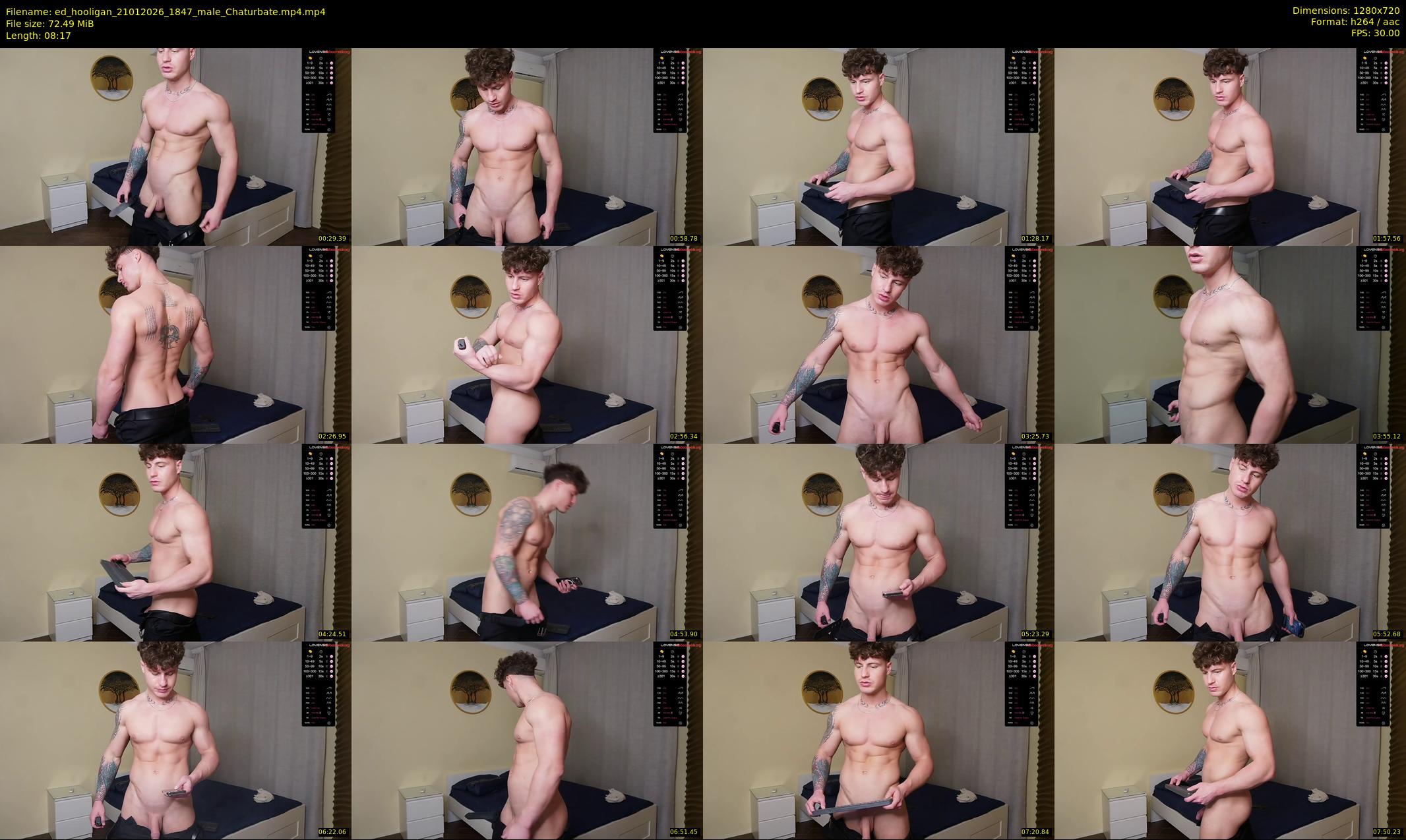 ed_hooligan — 9 minute Chaturbate male cam show recording, 720p, Jan 21, 2026