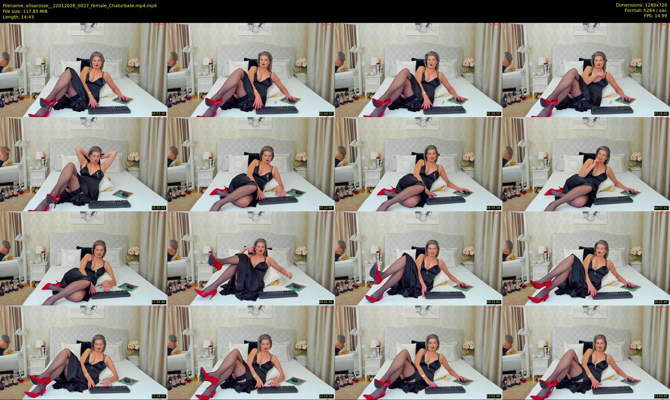 elisarosse_ — 15 minute Chaturbate female cam show recording, 720p, Jan 22, 2026