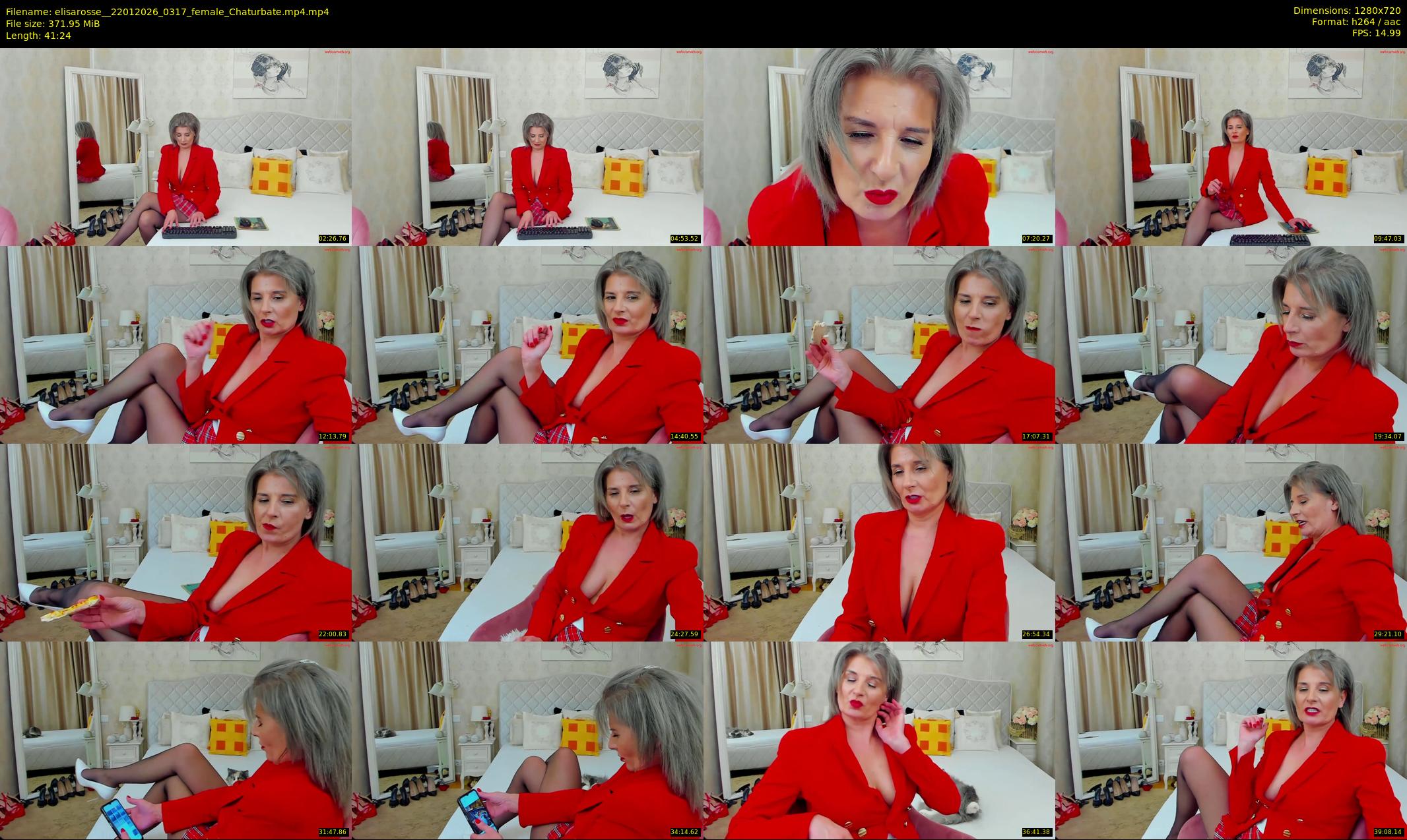 elisarosse_ — 42 minute Chaturbate female cam show recording, 720p, Jan 22, 2026