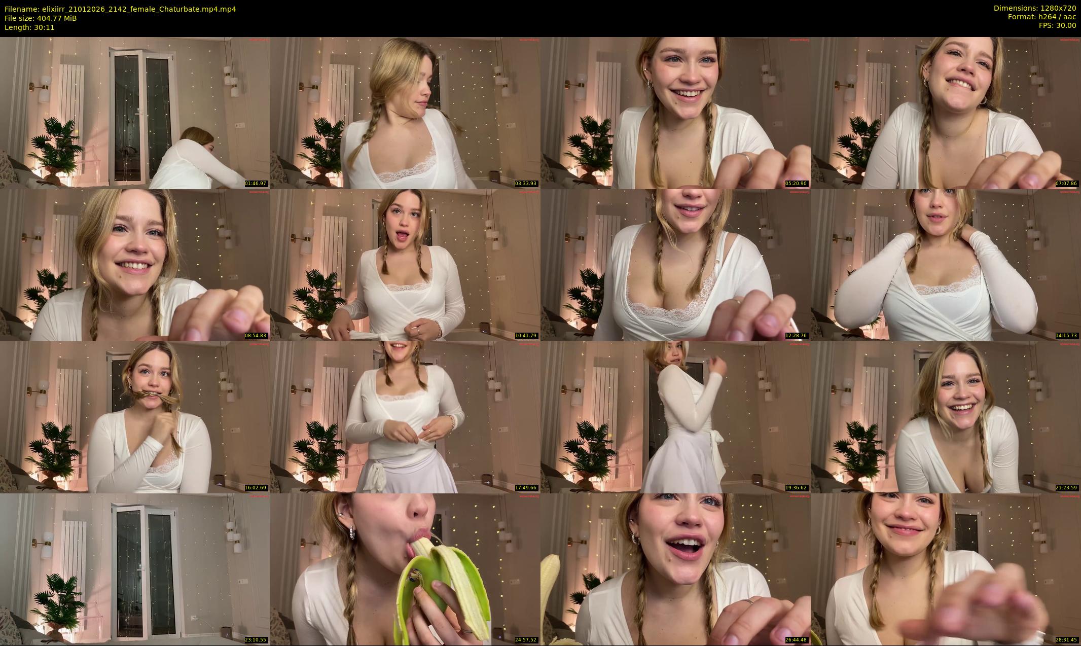 elixiirr — 31 minute Chaturbate female cam show recording, 720p, Jan 21, 2026