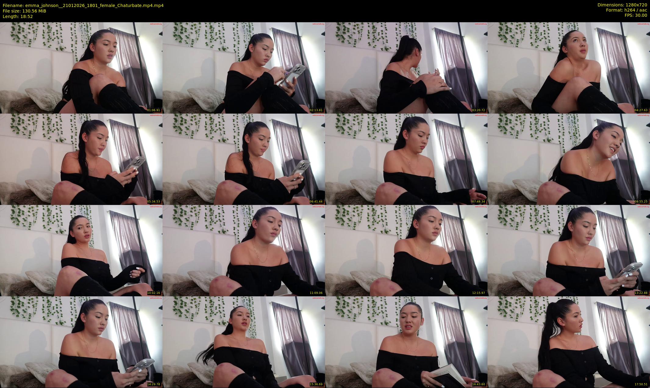 emma_johnson_ — 19 minute Chaturbate female cam show recording, 720p, Jan 21, 2026