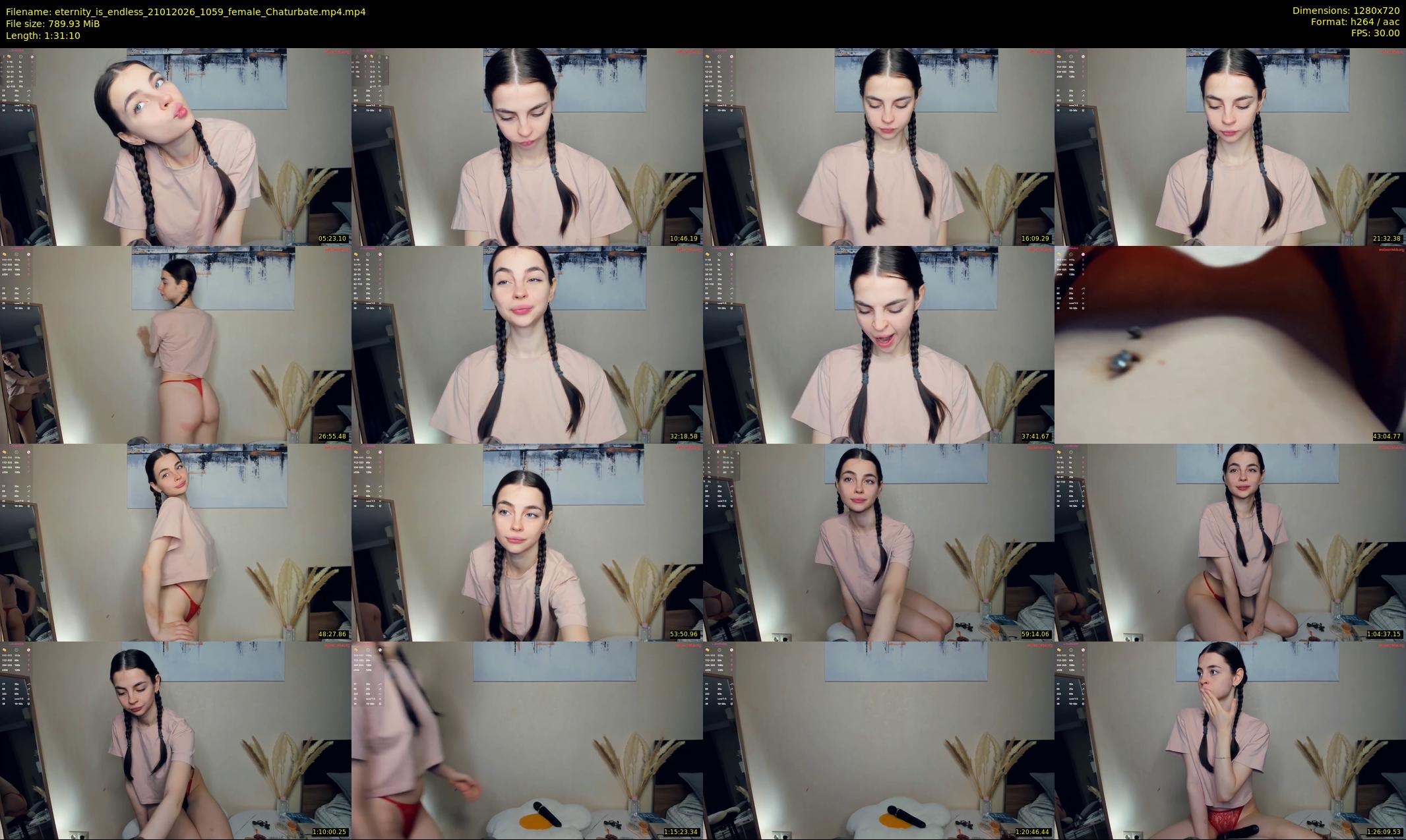 eternity_is_endless — 92 minute Chaturbate female cam show recording, 720p, Jan 21, 2026