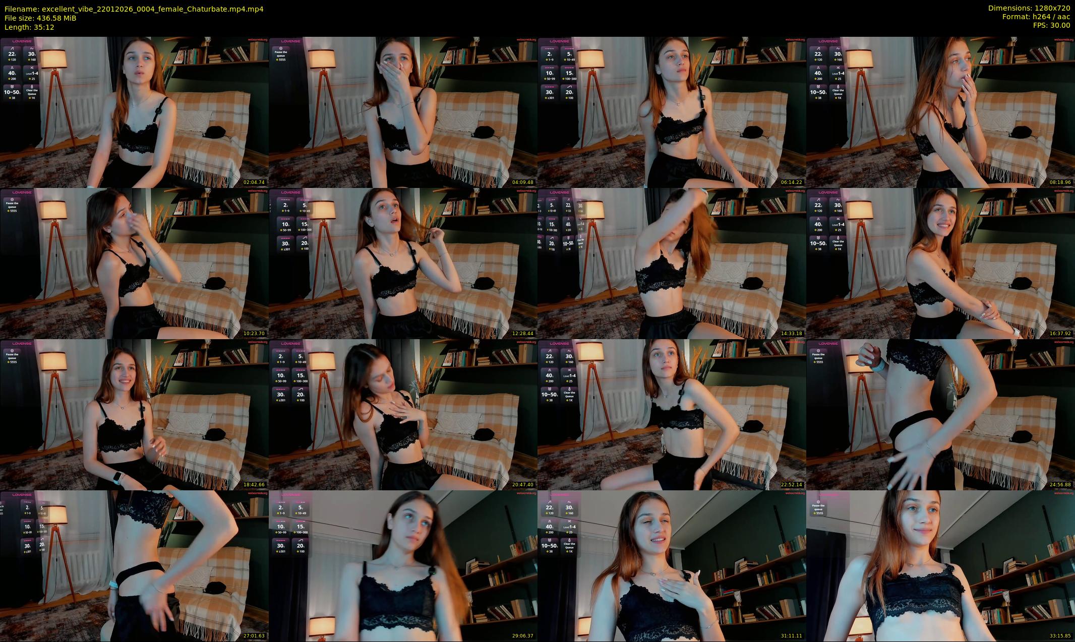 excellent_vibe — 36 minute Chaturbate female cam show recording, 720p, Jan 22, 2026