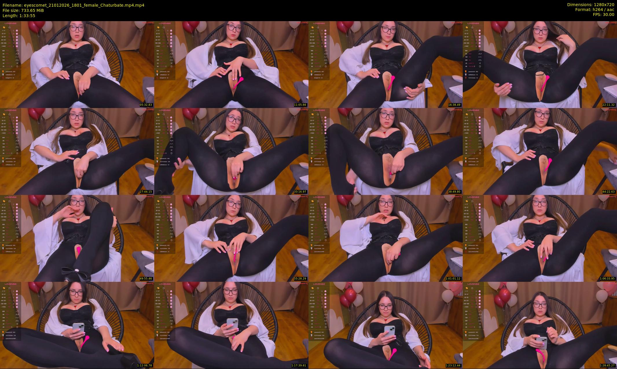 eyescomet — 94 minute Chaturbate female cam show recording, 720p, Jan 21, 2026