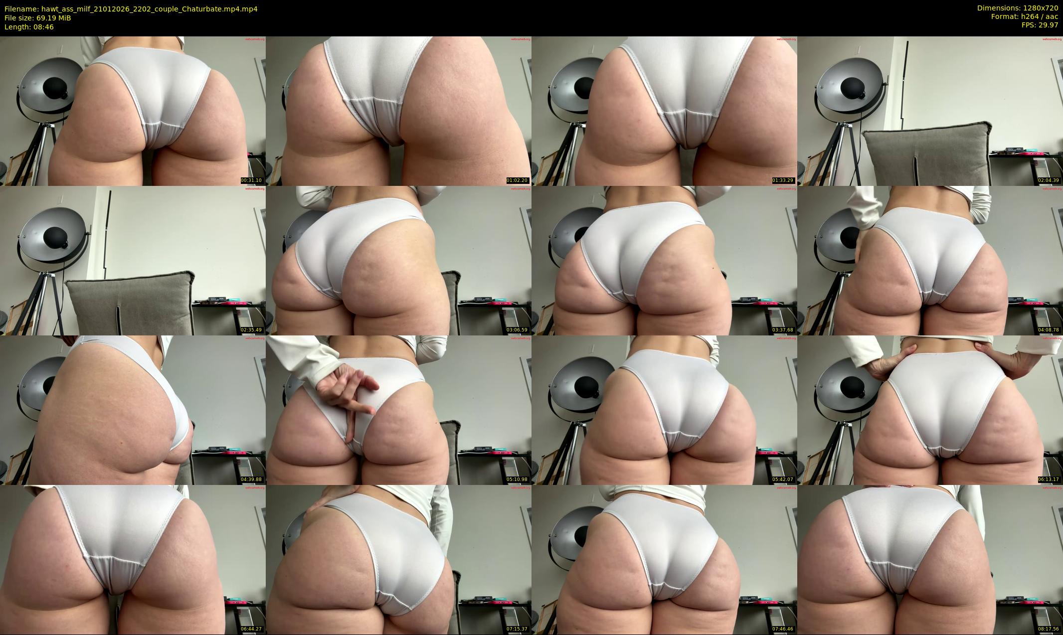 hawt_ass_milf — 9 minute Chaturbate female cam show recording, 720p, Jan 21, 2026