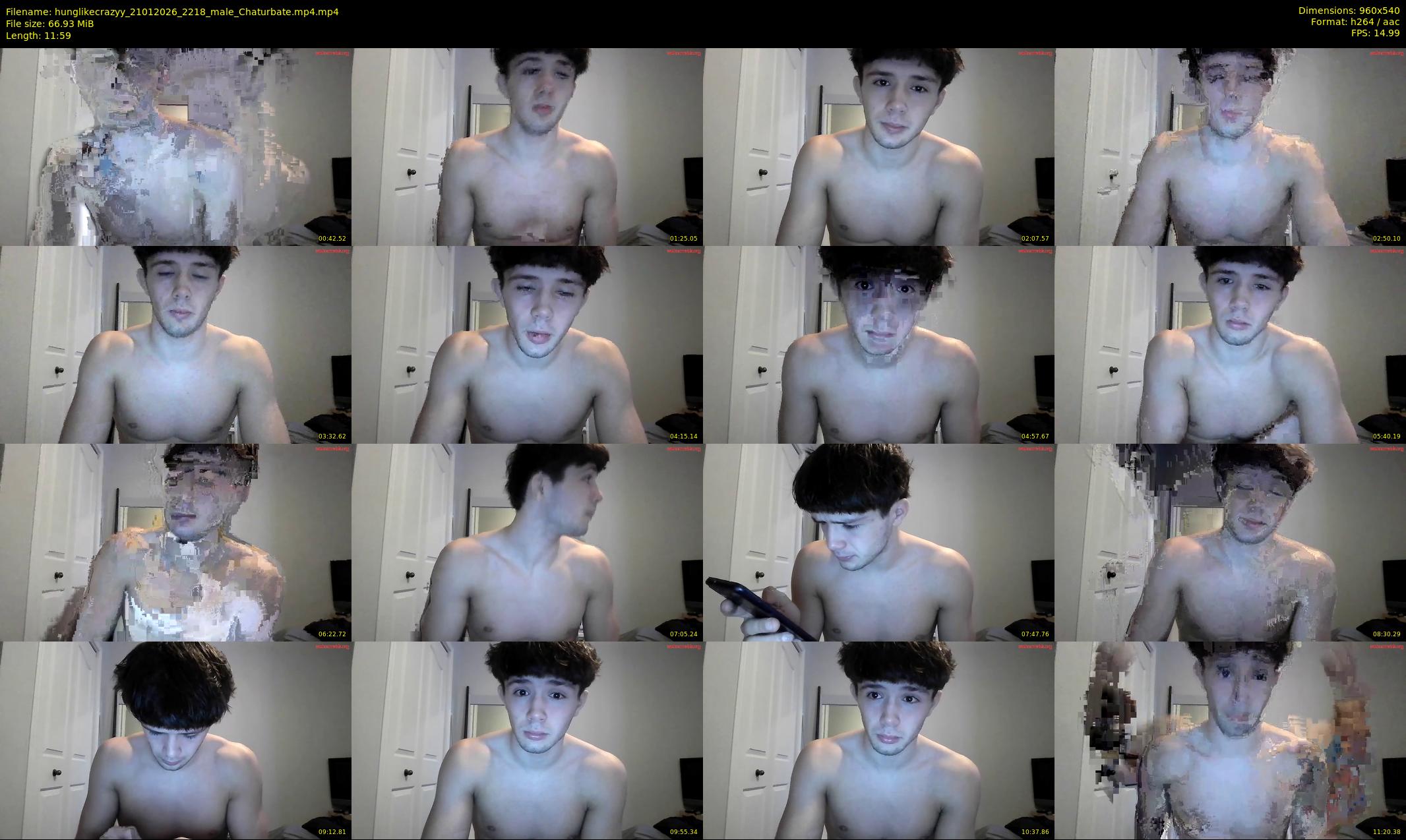 hunglikecrazyy — 12 minute Chaturbate male cam show recording, 480p, Jan 21, 2026