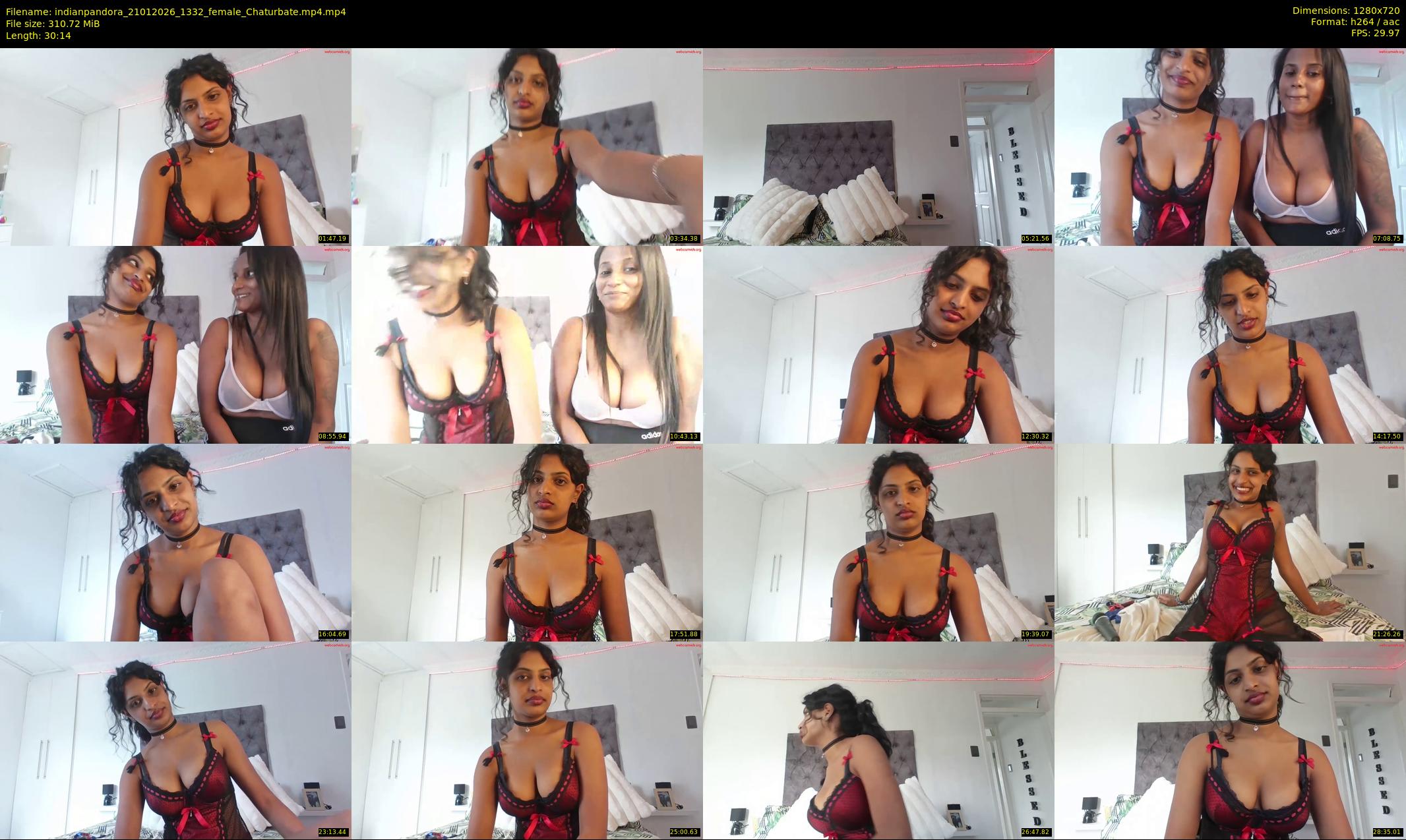 indianpandora — 31 minute Chaturbate female cam show recording, 720p, Jan 21, 2026