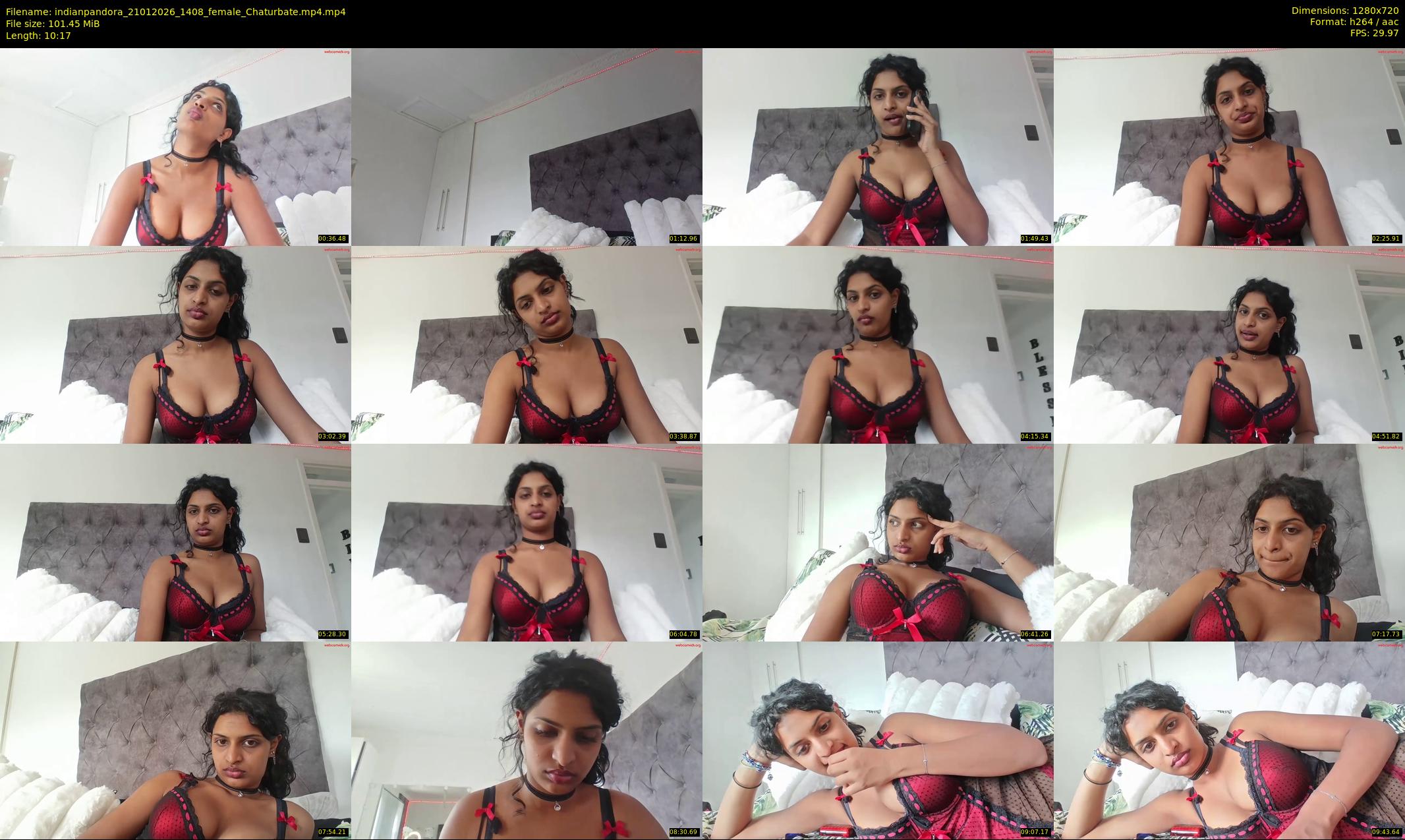 indianpandora — 11 minute Chaturbate female cam show recording, 720p, Jan 21, 2026