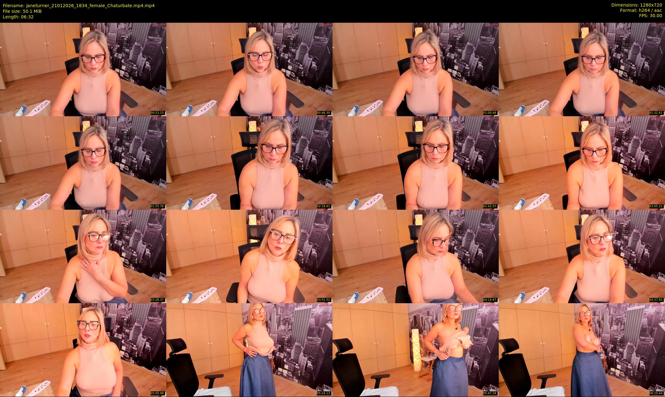 janeturner — 7 minute Chaturbate female cam show recording, 720p, Jan 21, 2026