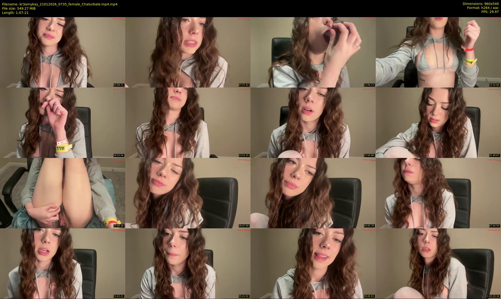 kr3amykay — 68 minute Chaturbate female cam show recording, 480p, Jan 21, 2026