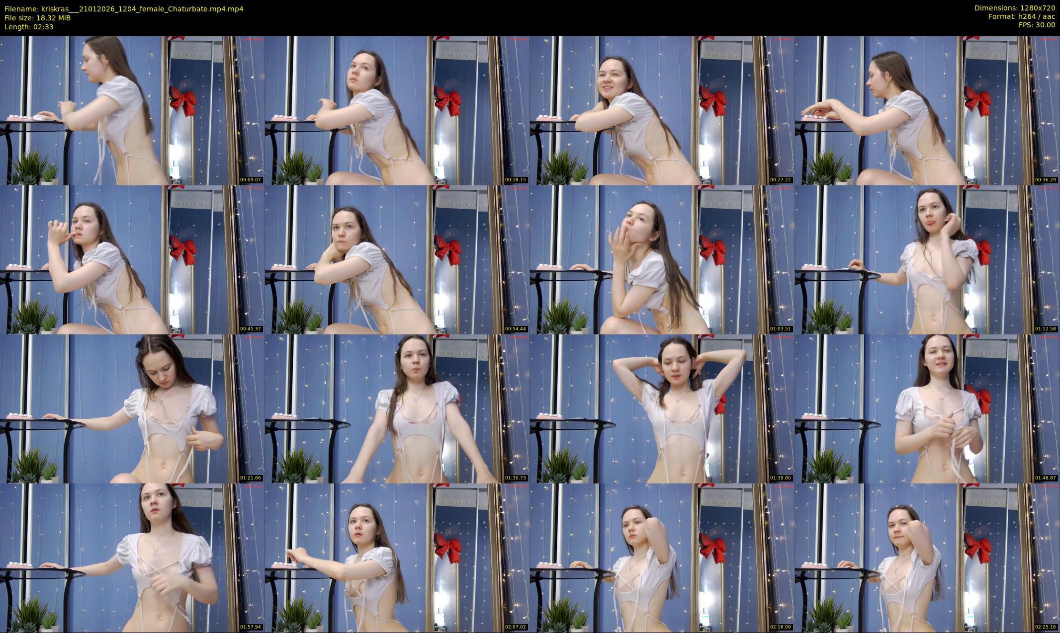 kriskras__ — 3 minute Chaturbate female cam show recording, 720p, Jan 21, 2026