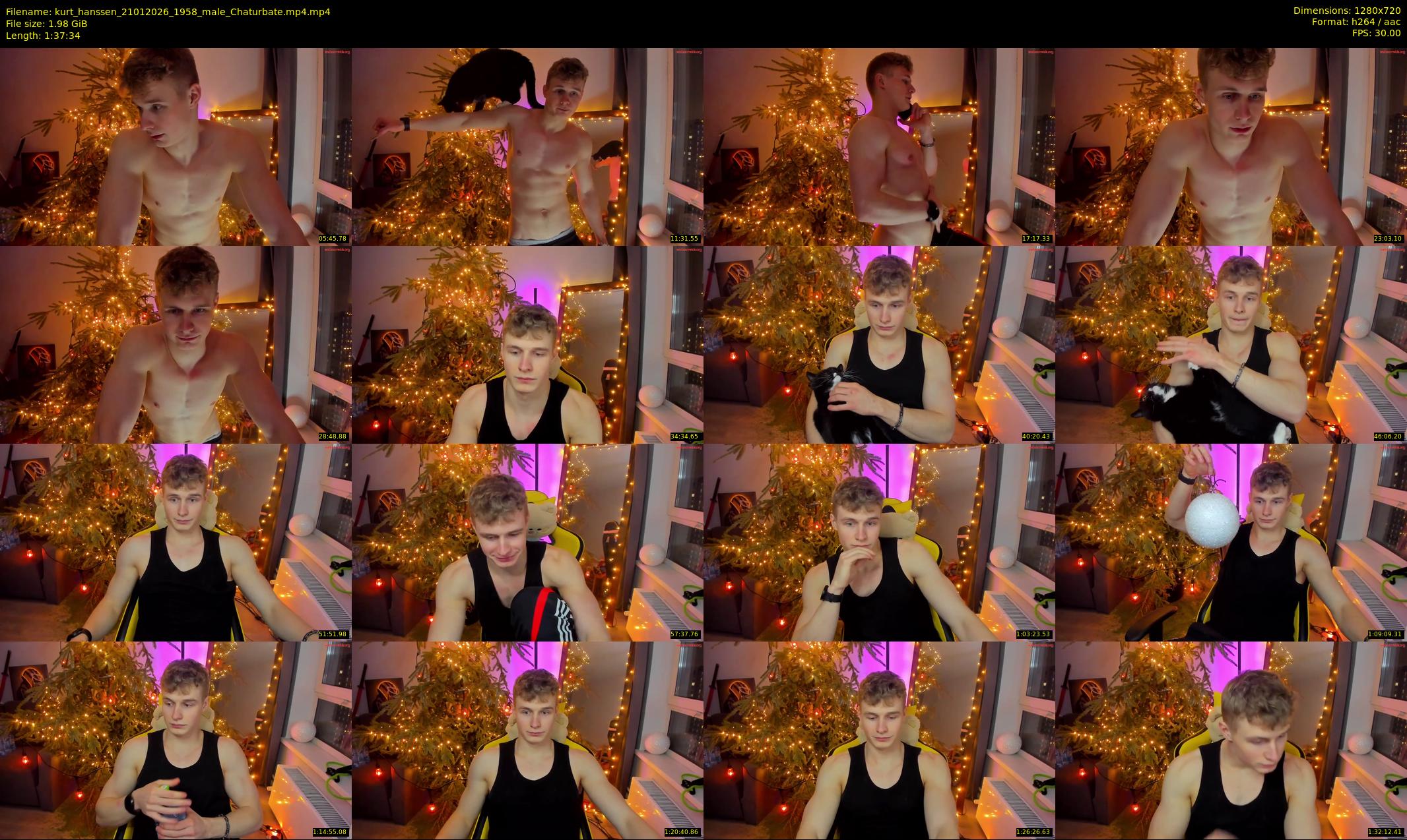 kurt_hanssen — 98 minute Chaturbate male cam show recording, 720p, Jan 21, 2026