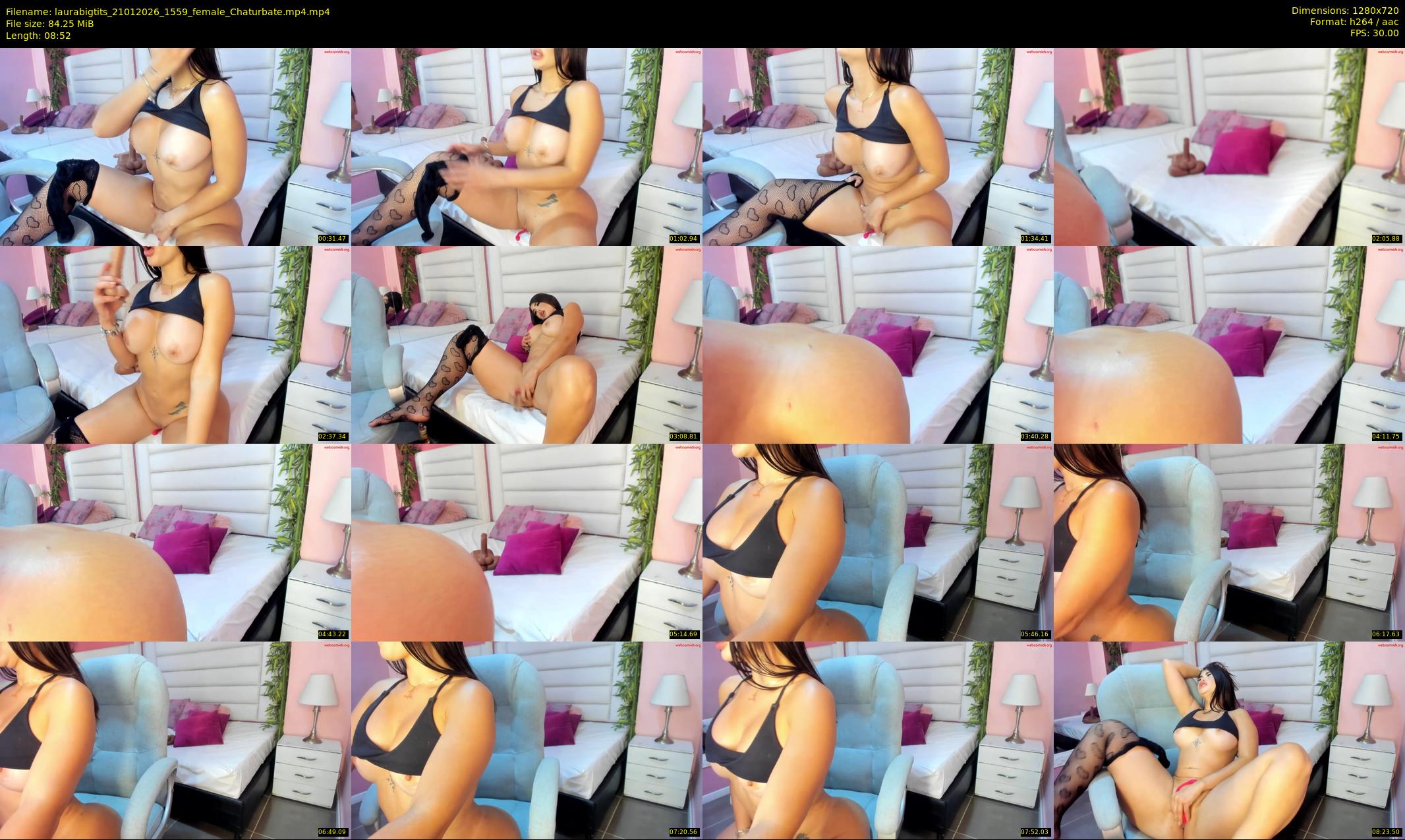laurabigtits — 9 minute Chaturbate female cam show recording, 720p, Jan 21, 2026
