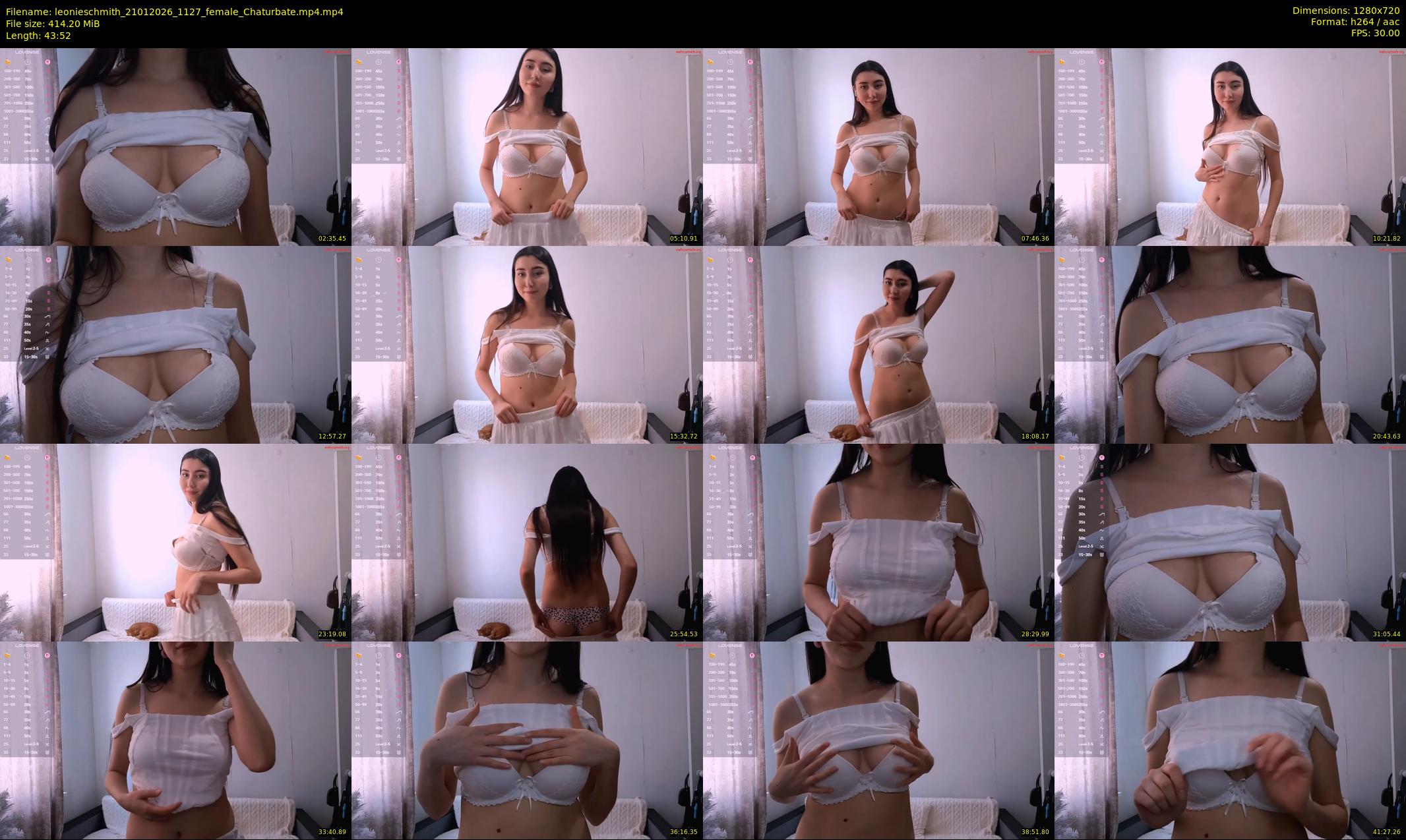 leonieschmith — 44 minute Chaturbate female cam show recording, 720p, Jan 21, 2026