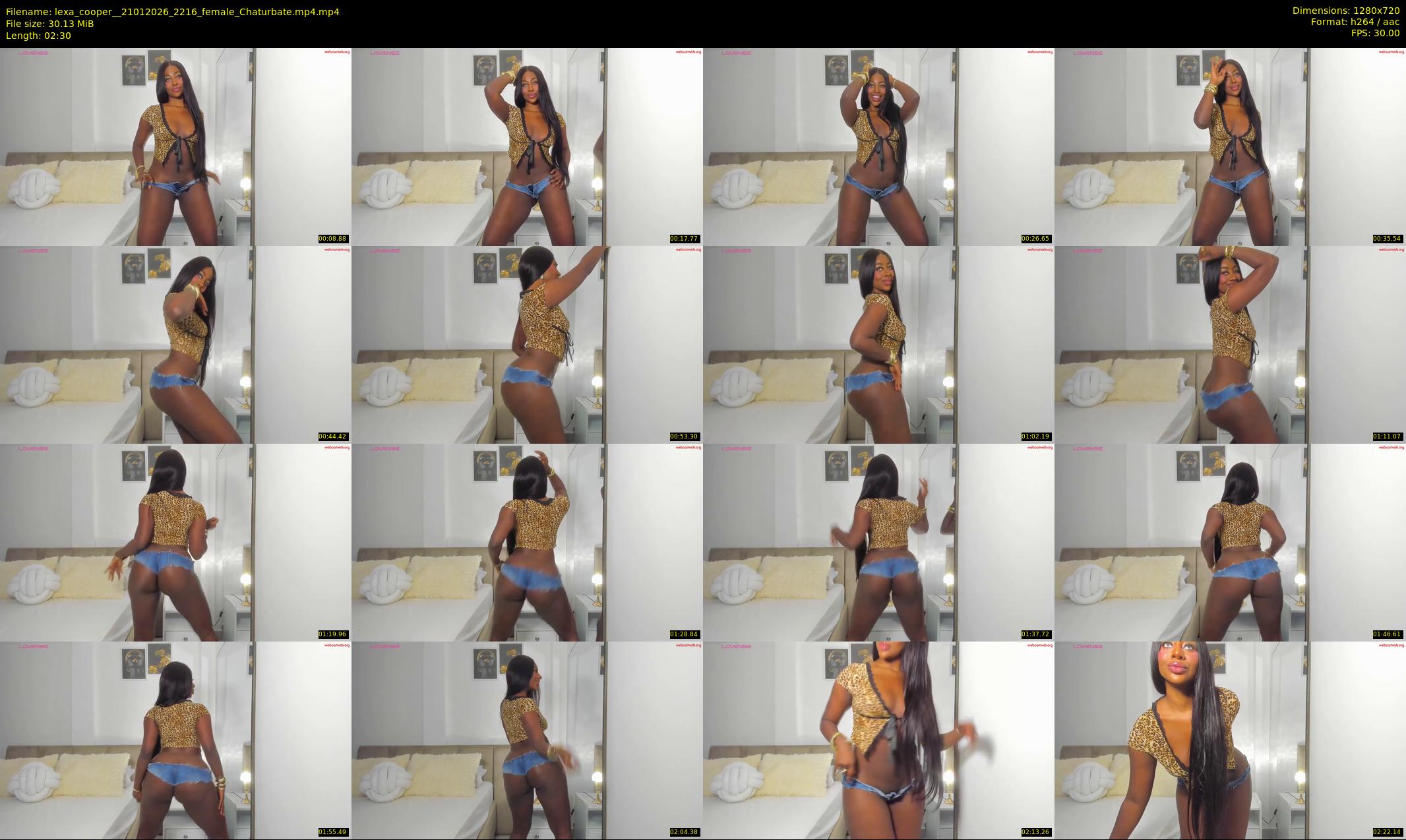 lexa_cooper_ — 3 minute Chaturbate female cam show recording, 720p, Jan 21, 2026