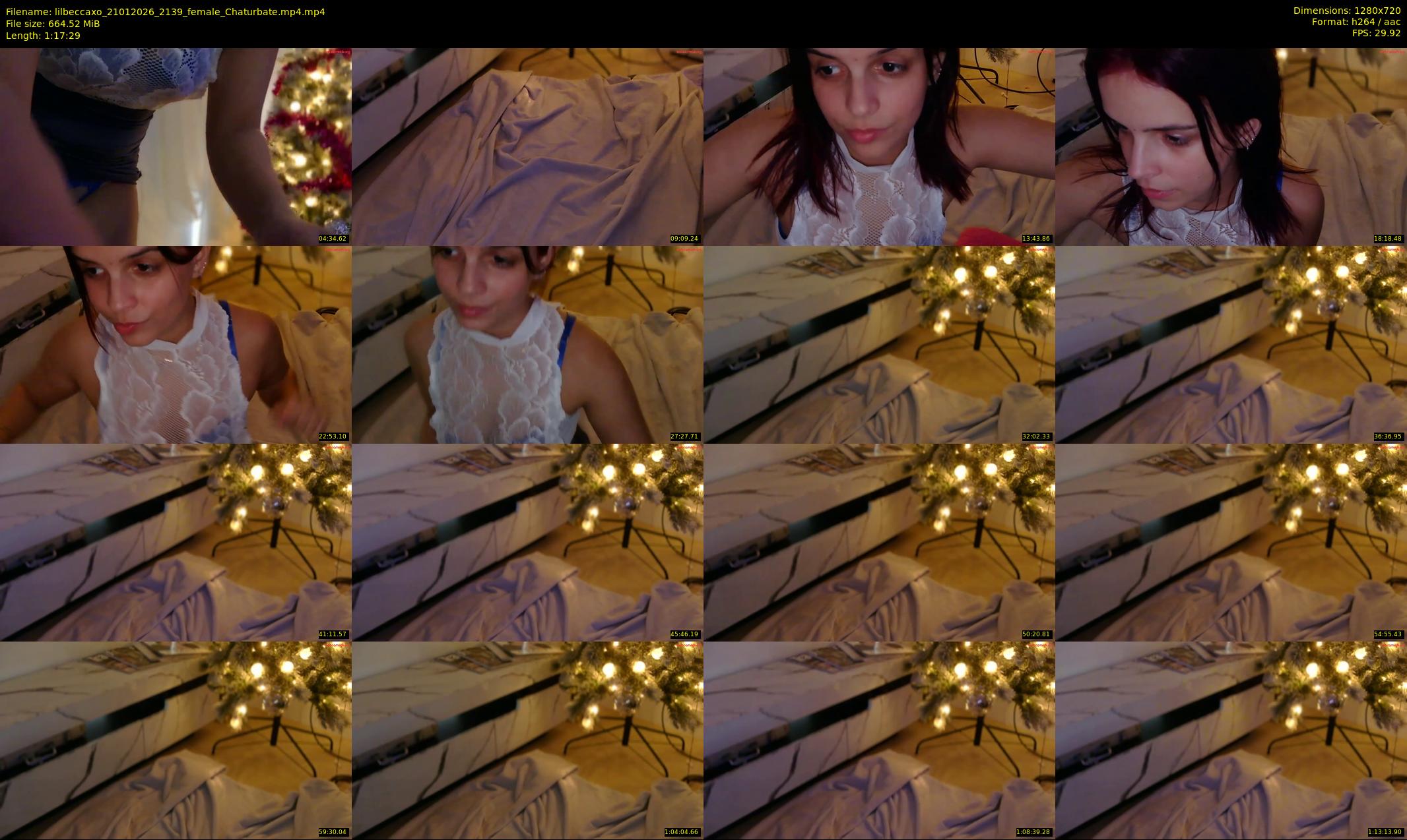 lilbeccaxo — 78 minute Chaturbate female cam show recording, 720p, Jan 21, 2026