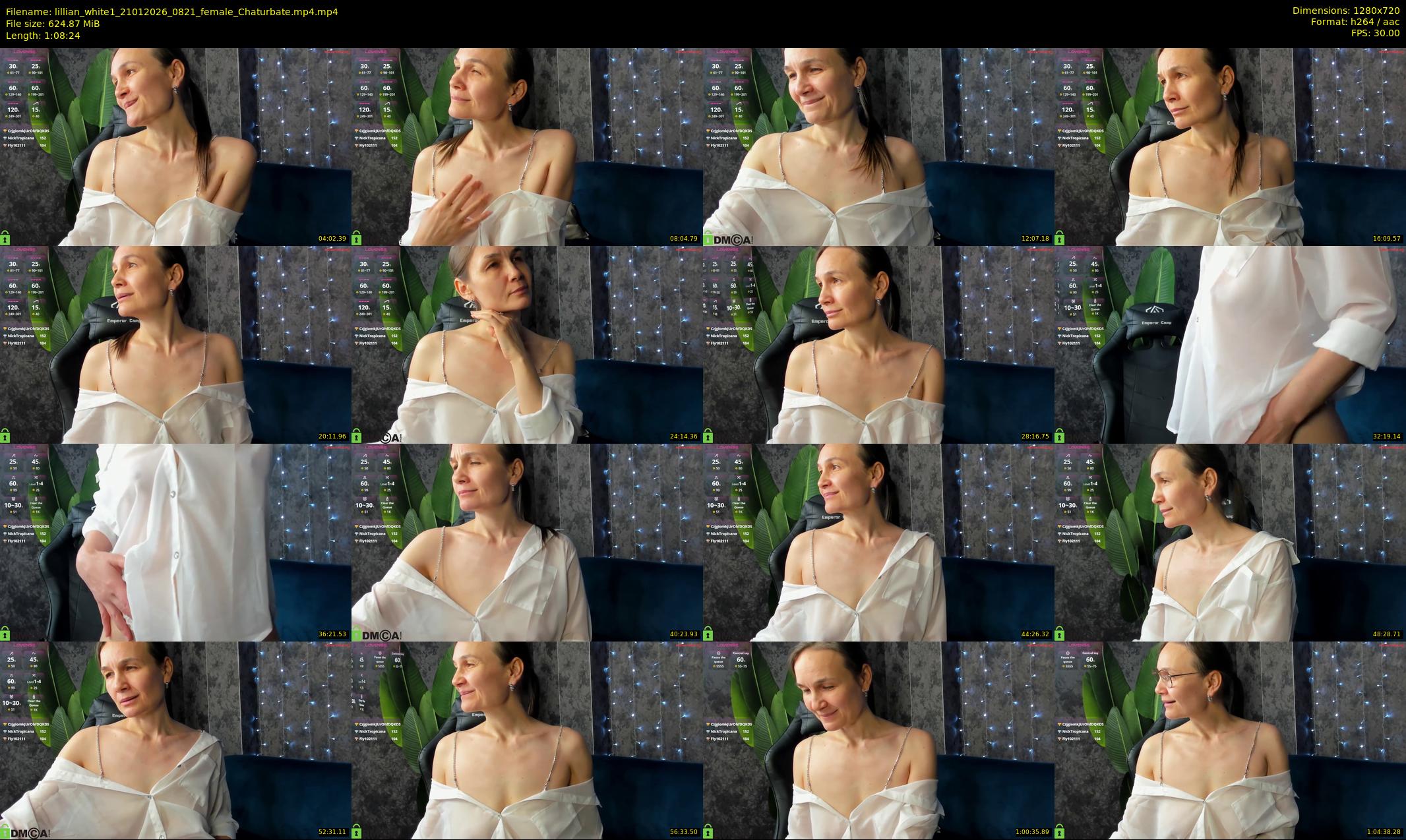 lillian_white1 — 69 minute Chaturbate female cam show recording, 720p, Jan 21, 2026