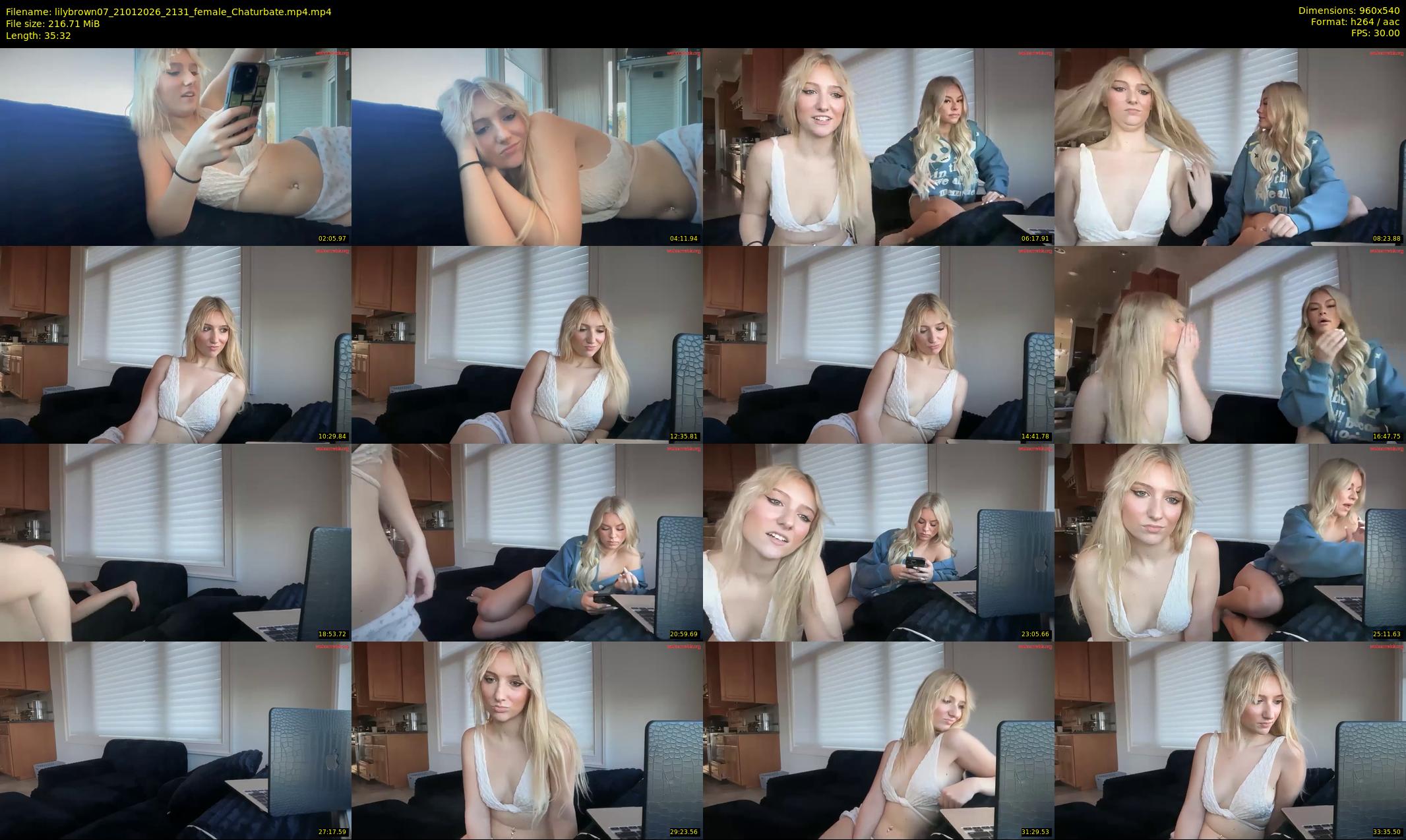 lilybrown07 — 36 minute Chaturbate female cam show recording, 480p, Jan 21, 2026