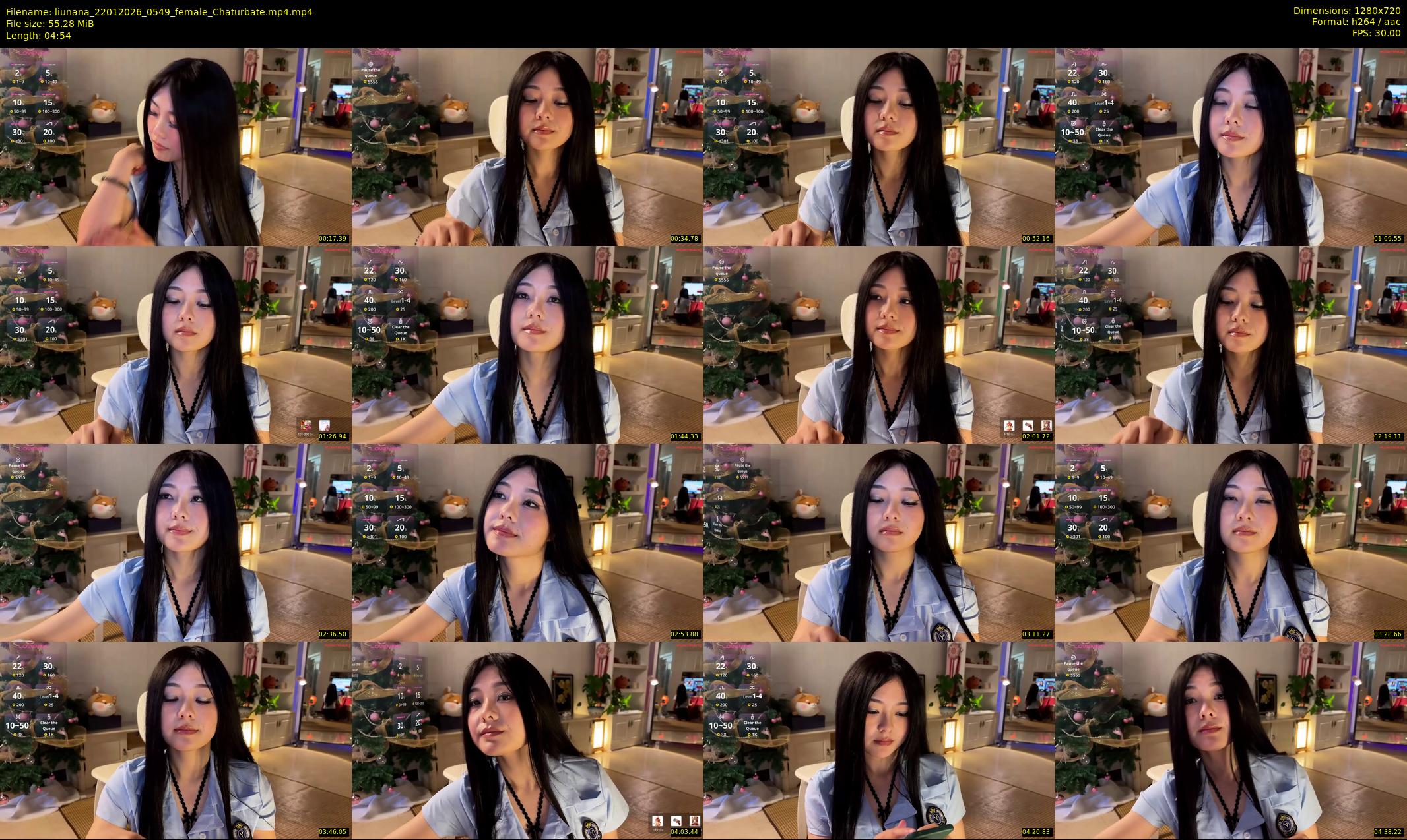 liunana — 5 minute Chaturbate female cam show recording, 720p, Jan 22, 2026
