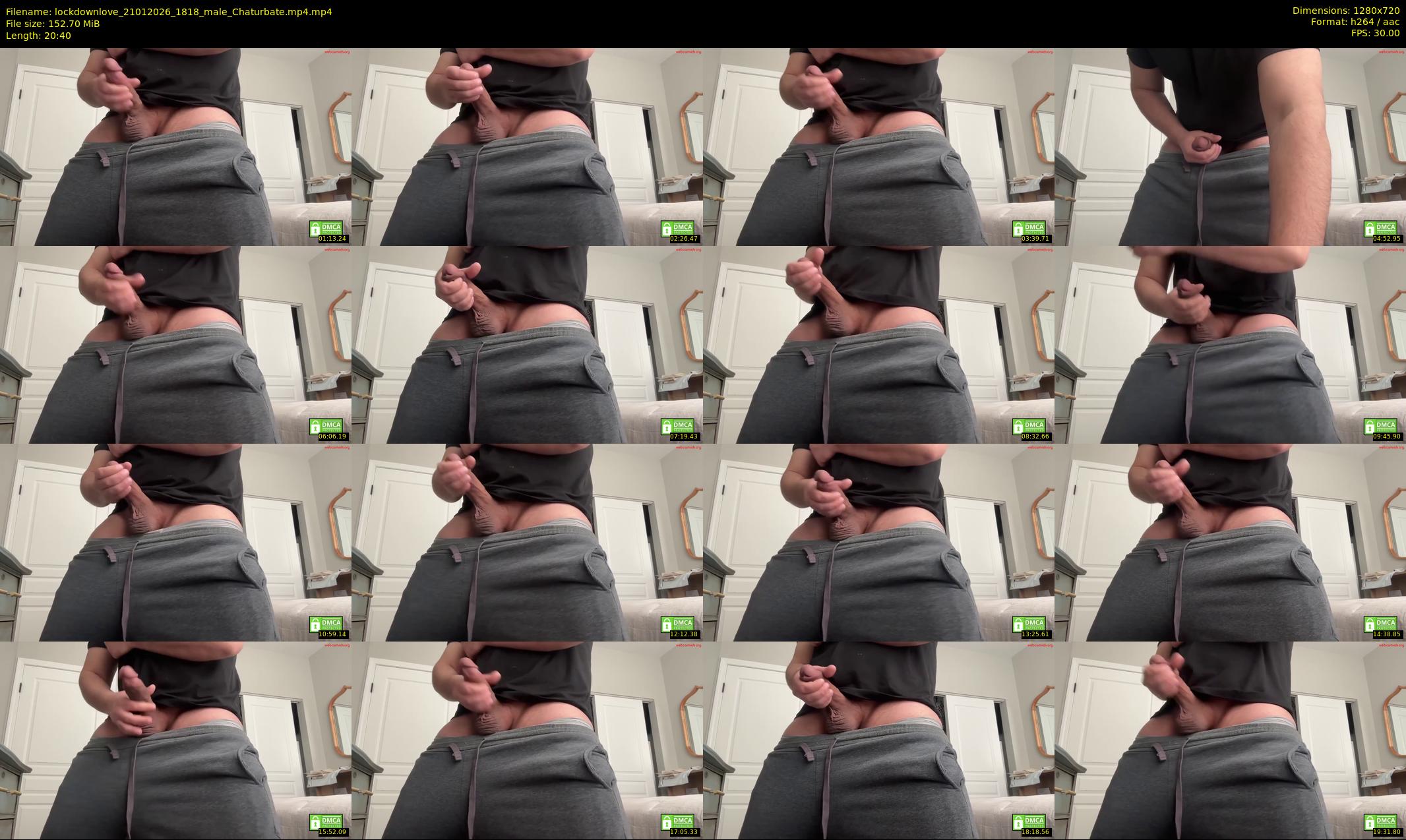 lockdownlove — 21 minute Chaturbate male cam show recording, 720p, Jan 21, 2026