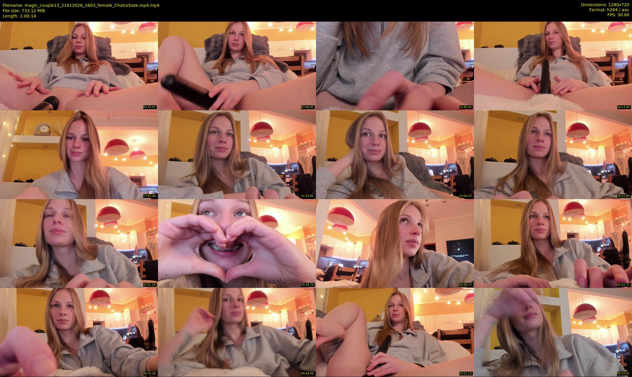 magic_couple13 — 61 minute Chaturbate couple cam show recording, 720p, Jan 21, 2026