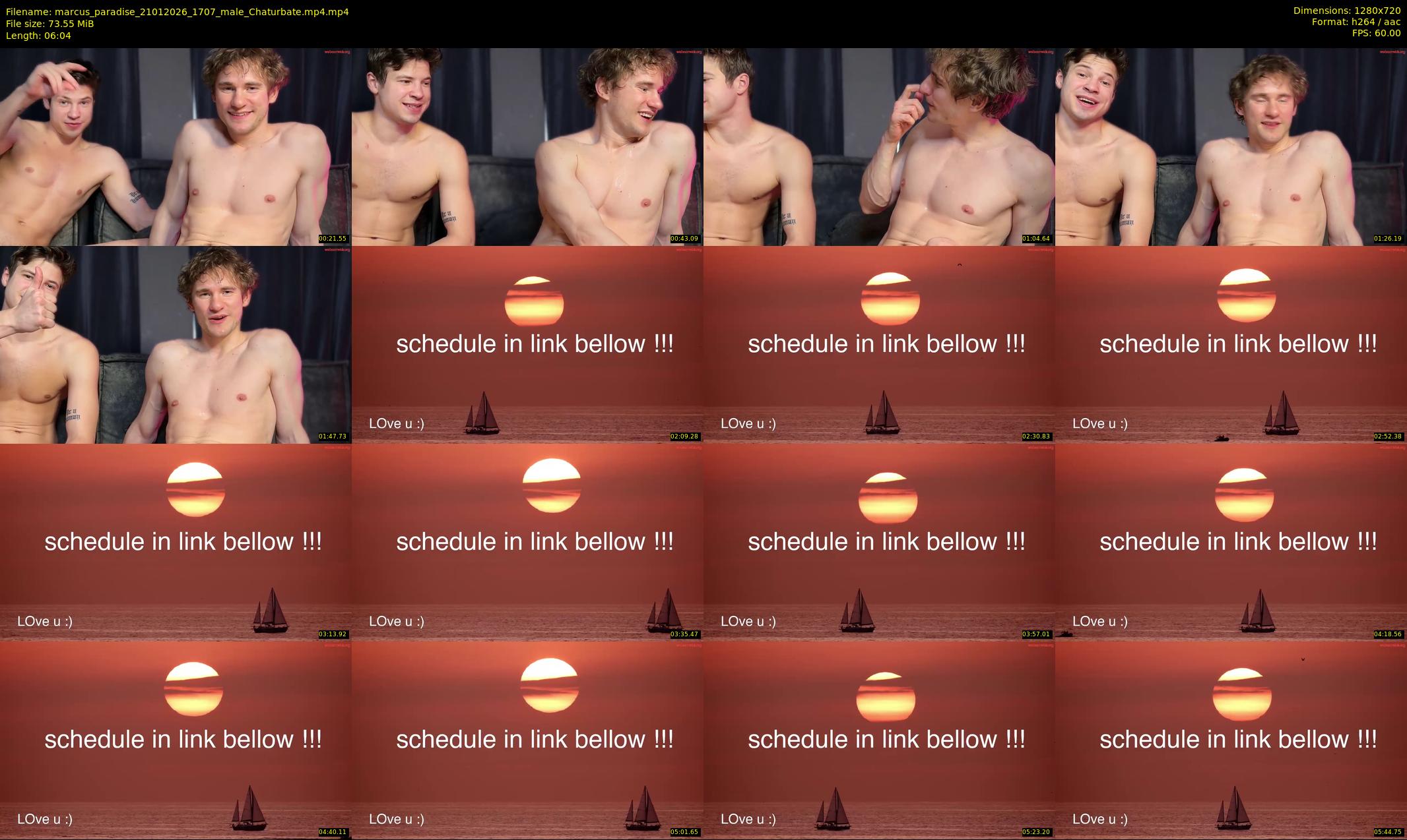 marcus_paradise — 7 minute Chaturbate male cam show recording, 720p, Jan 21, 2026