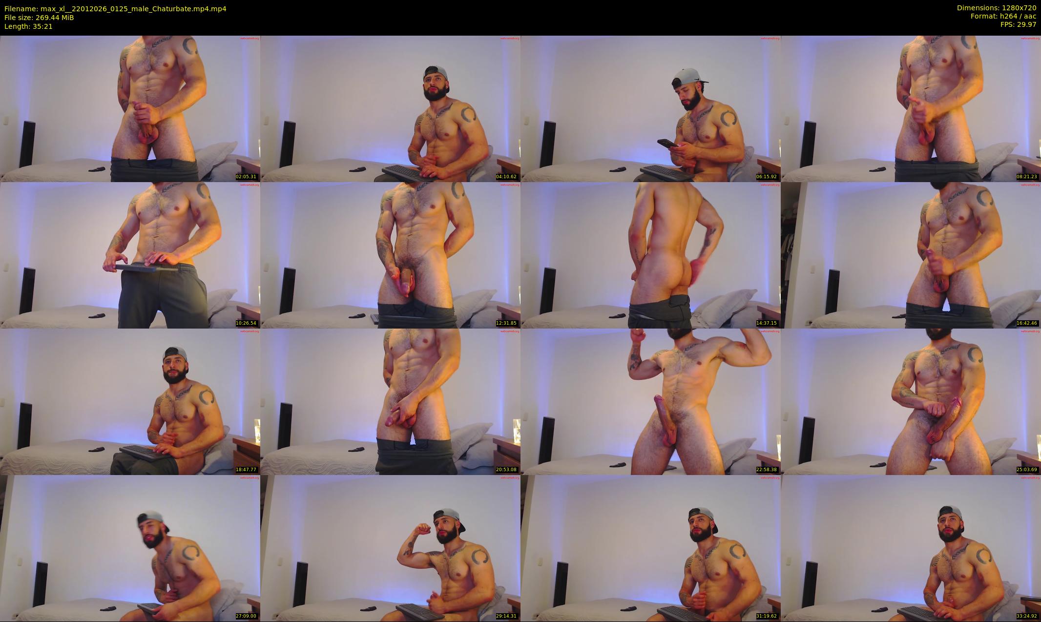 max_xl_ — 36 minute Chaturbate male cam show recording, 720p, Jan 22, 2026