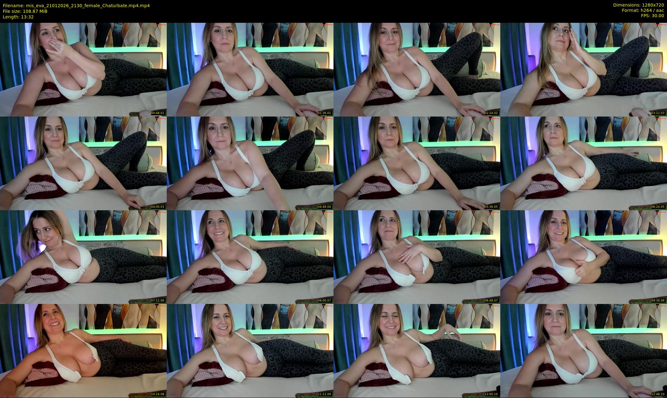 mis_eva — 14 minute Chaturbate female cam show recording, 720p, Jan 21, 2026