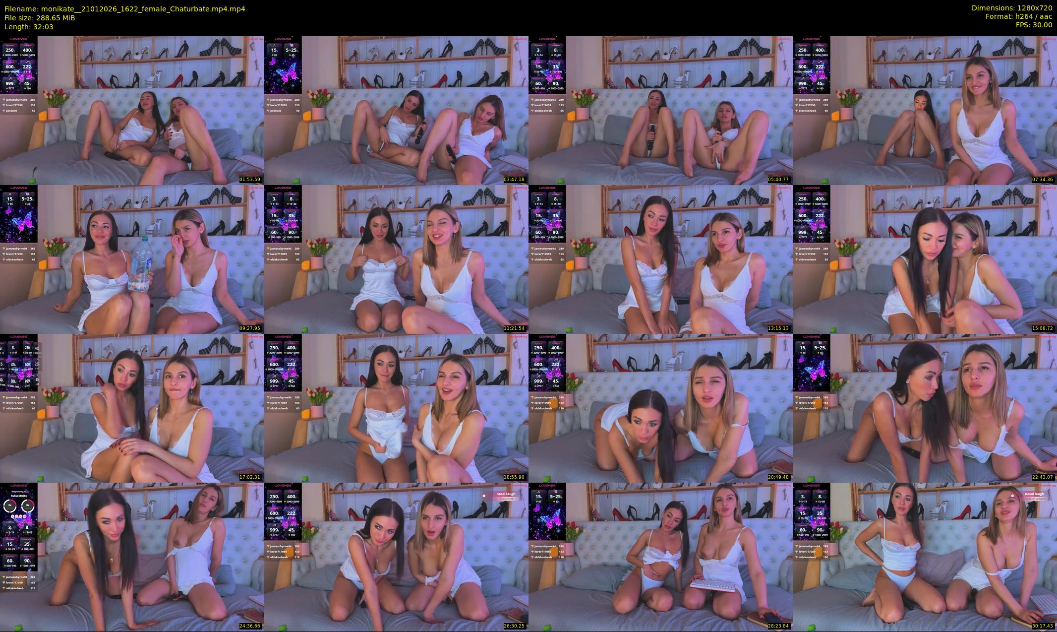 monikate_ — 33 minute Chaturbate couple cam show recording, 720p, Jan 21, 2026