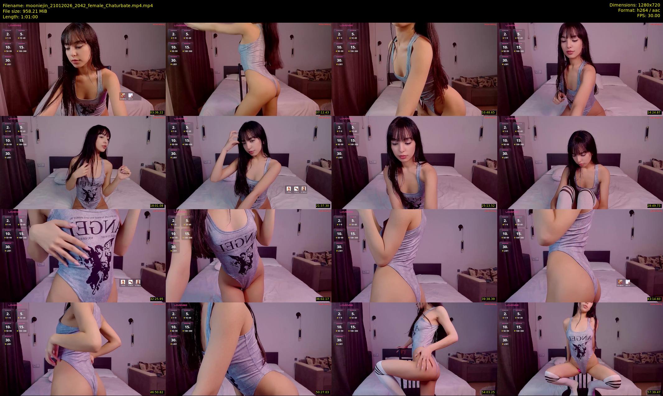 mooniejin — 61 minute Chaturbate female cam show recording, 720p, Jan 21, 2026