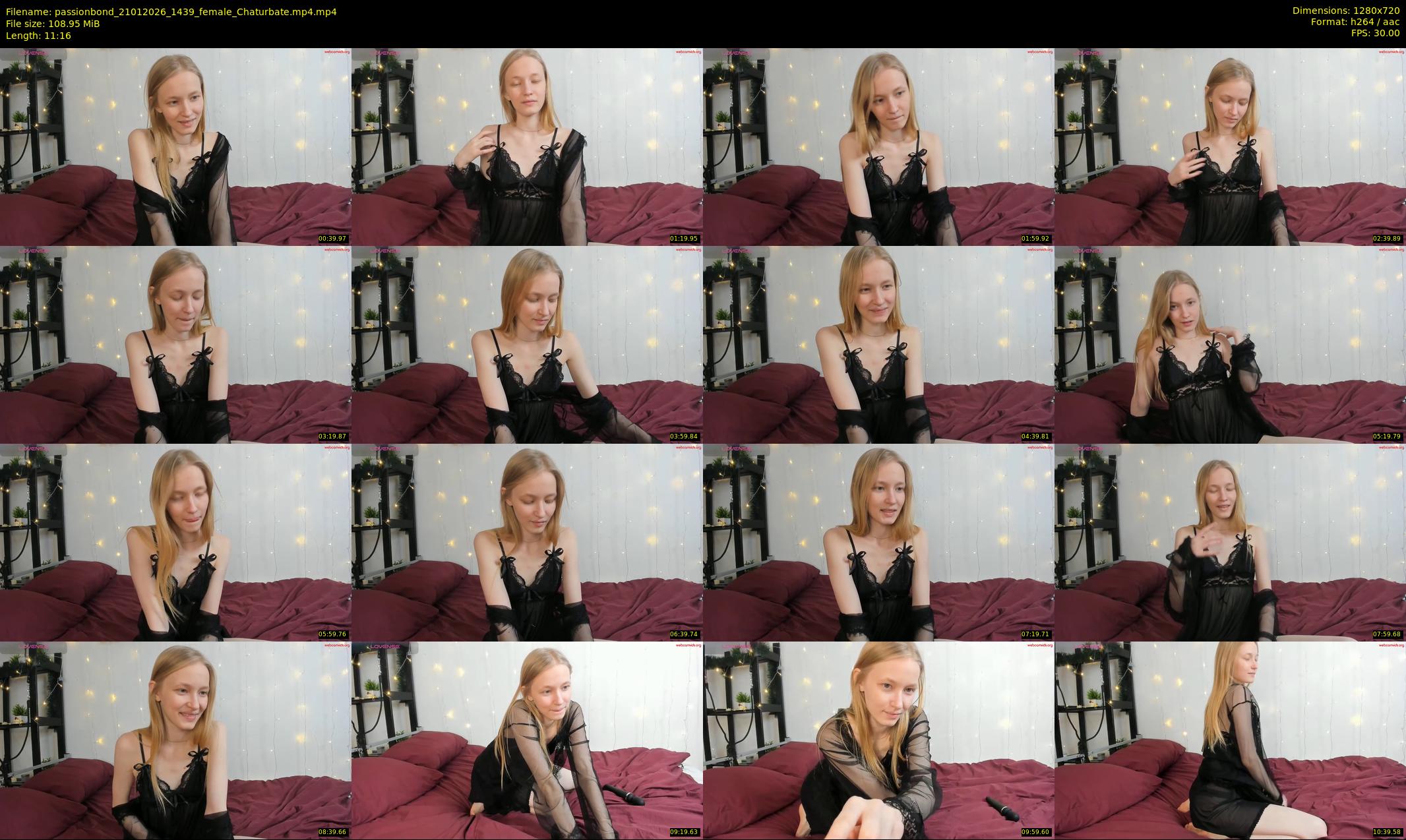 passionbond — 12 minute Chaturbate couple cam show recording, 720p, Jan 21, 2026