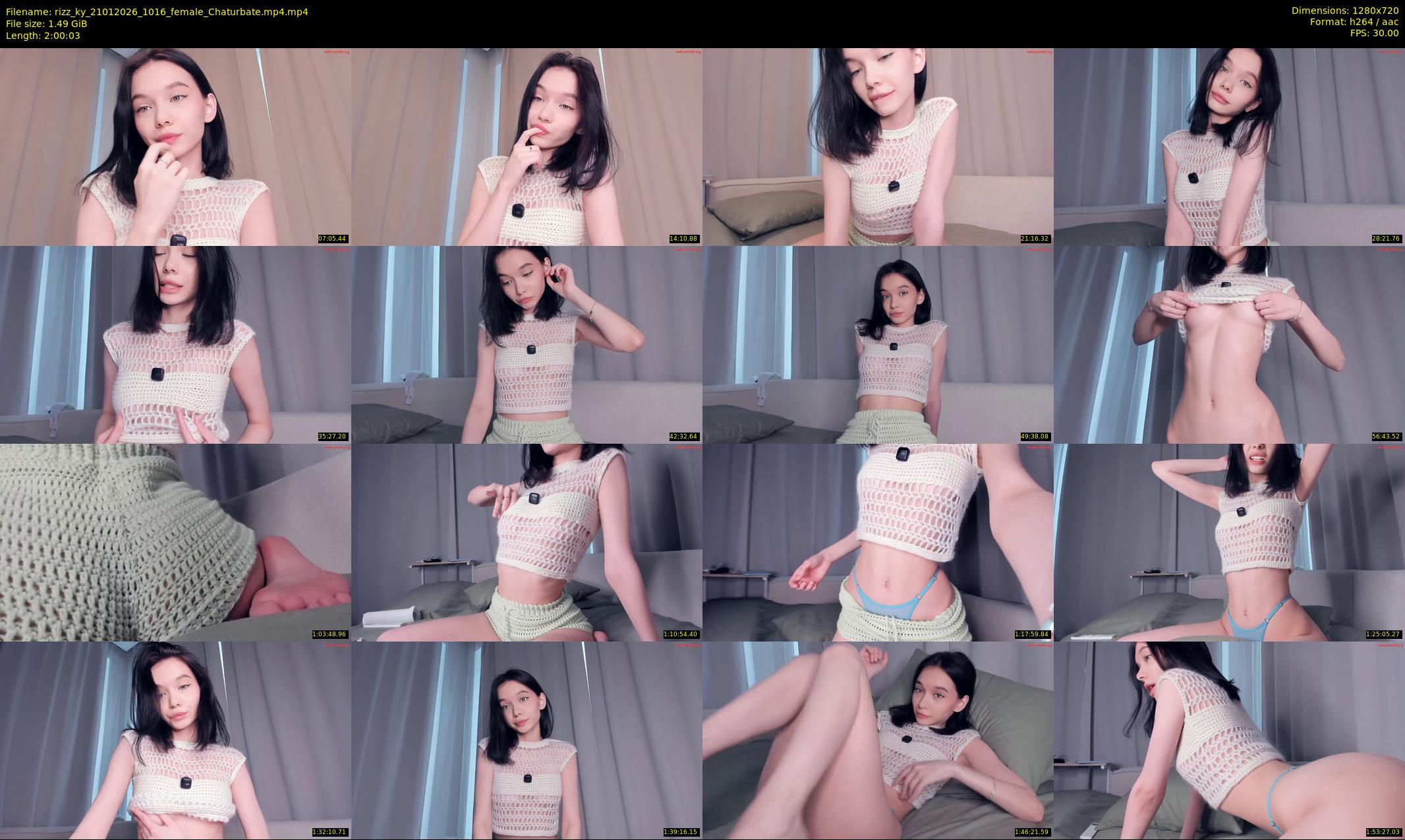 rizz_ky — 121 minute Chaturbate female cam show recording, 720p, Jan 21, 2026