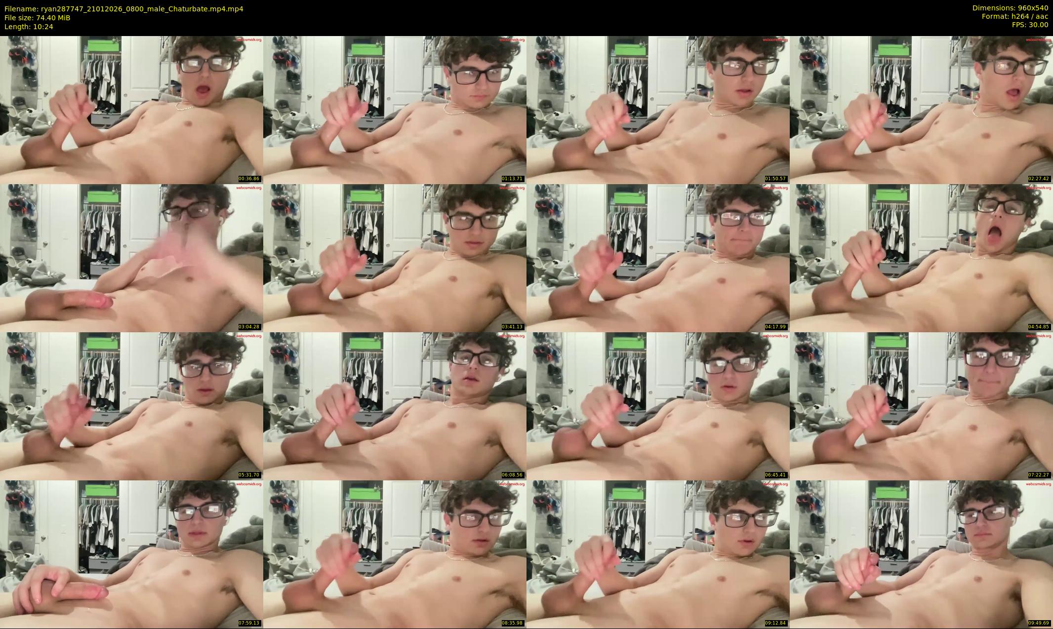 ryan287747 — 11 minute Chaturbate male cam show recording, 480p, Jan 21, 2026