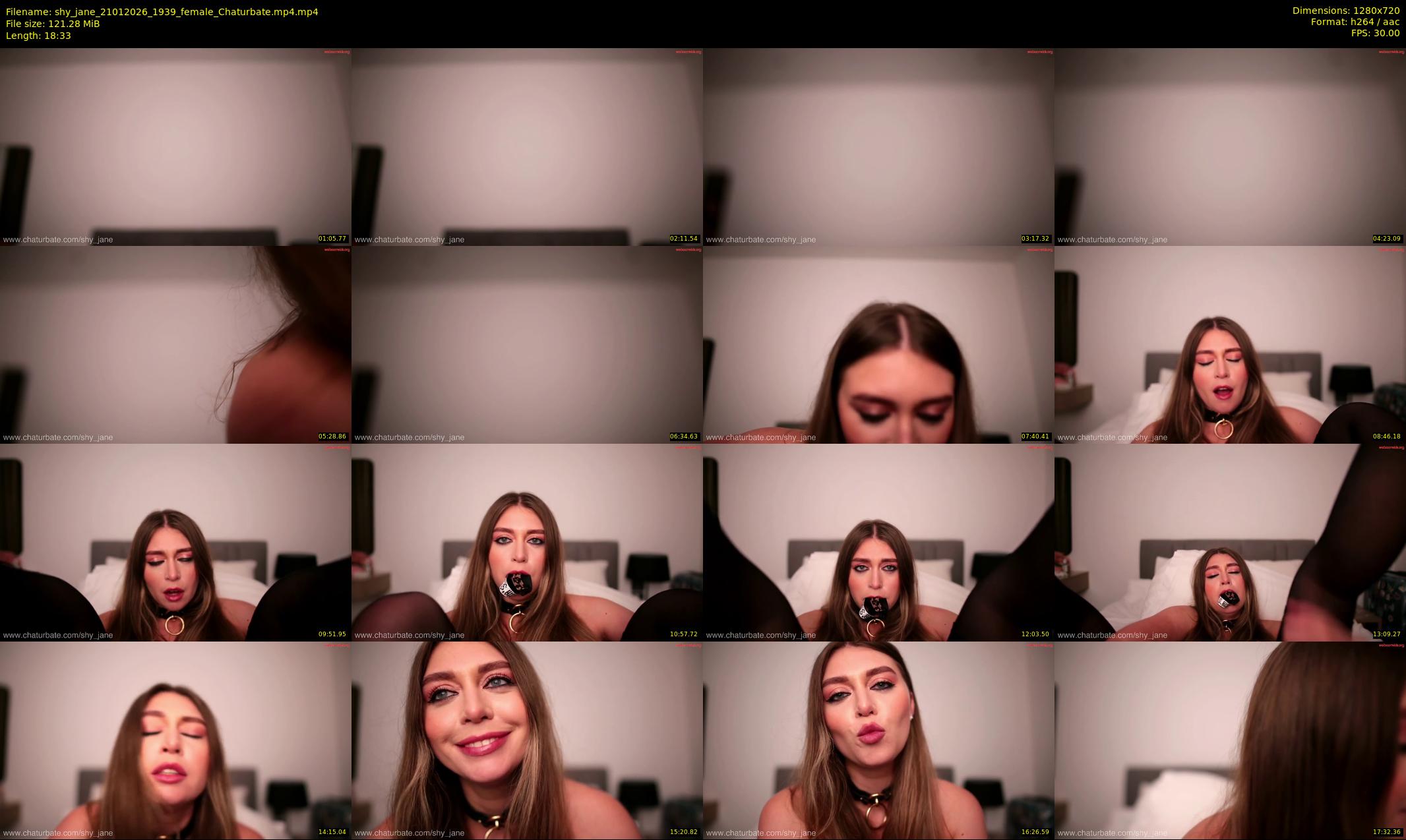 shy_jane — 19 minute Chaturbate female cam show recording, 720p, Jan 21, 2026