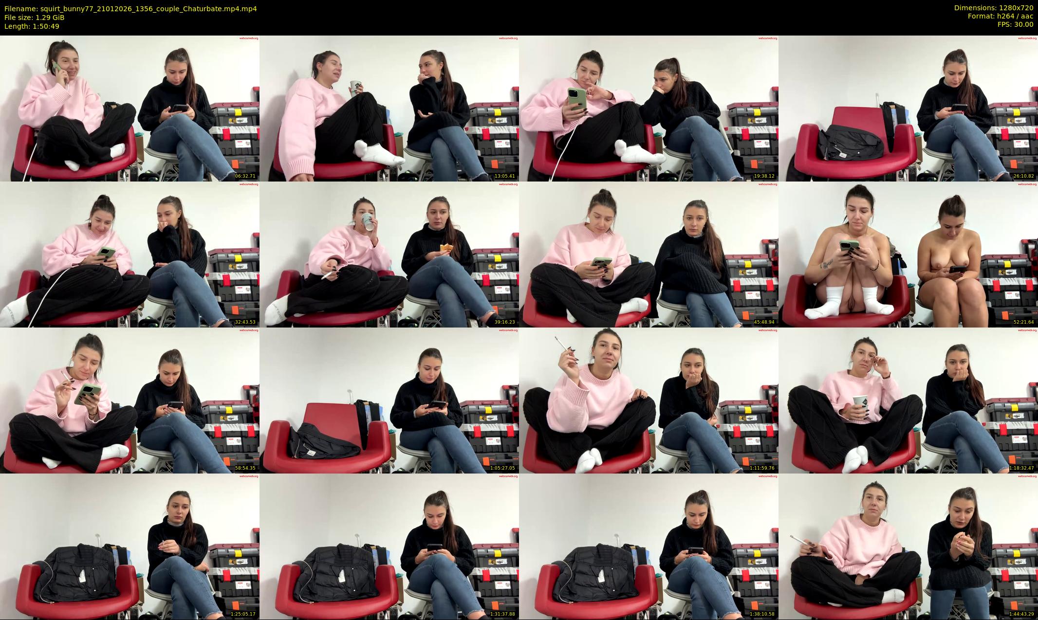 squirt_bunny77 — 111 minute Chaturbate couple cam show recording, 720p, Jan 21, 2026