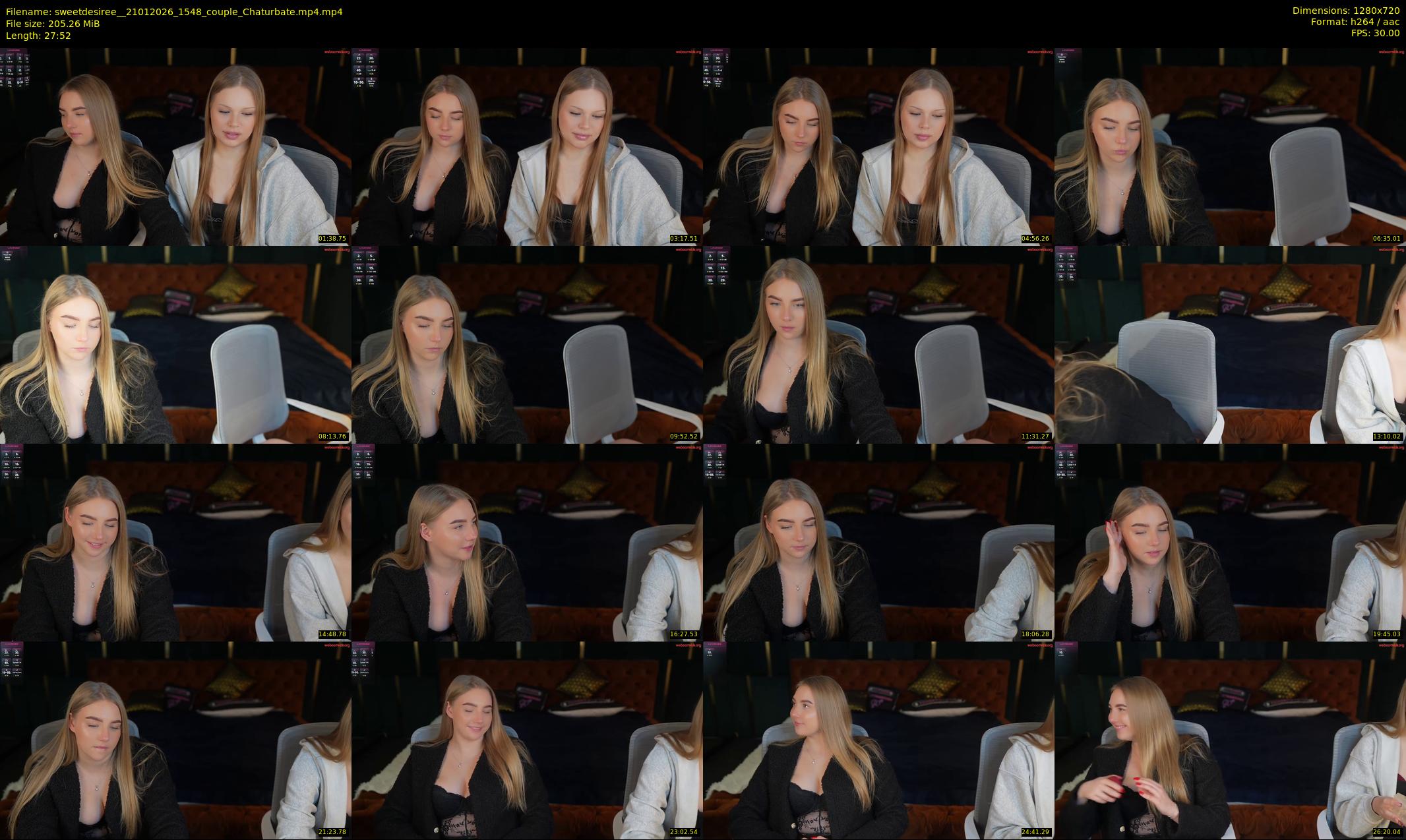 sweetdesiree_ — 28 minute Chaturbate couple cam show recording, 720p, Jan 21, 2026