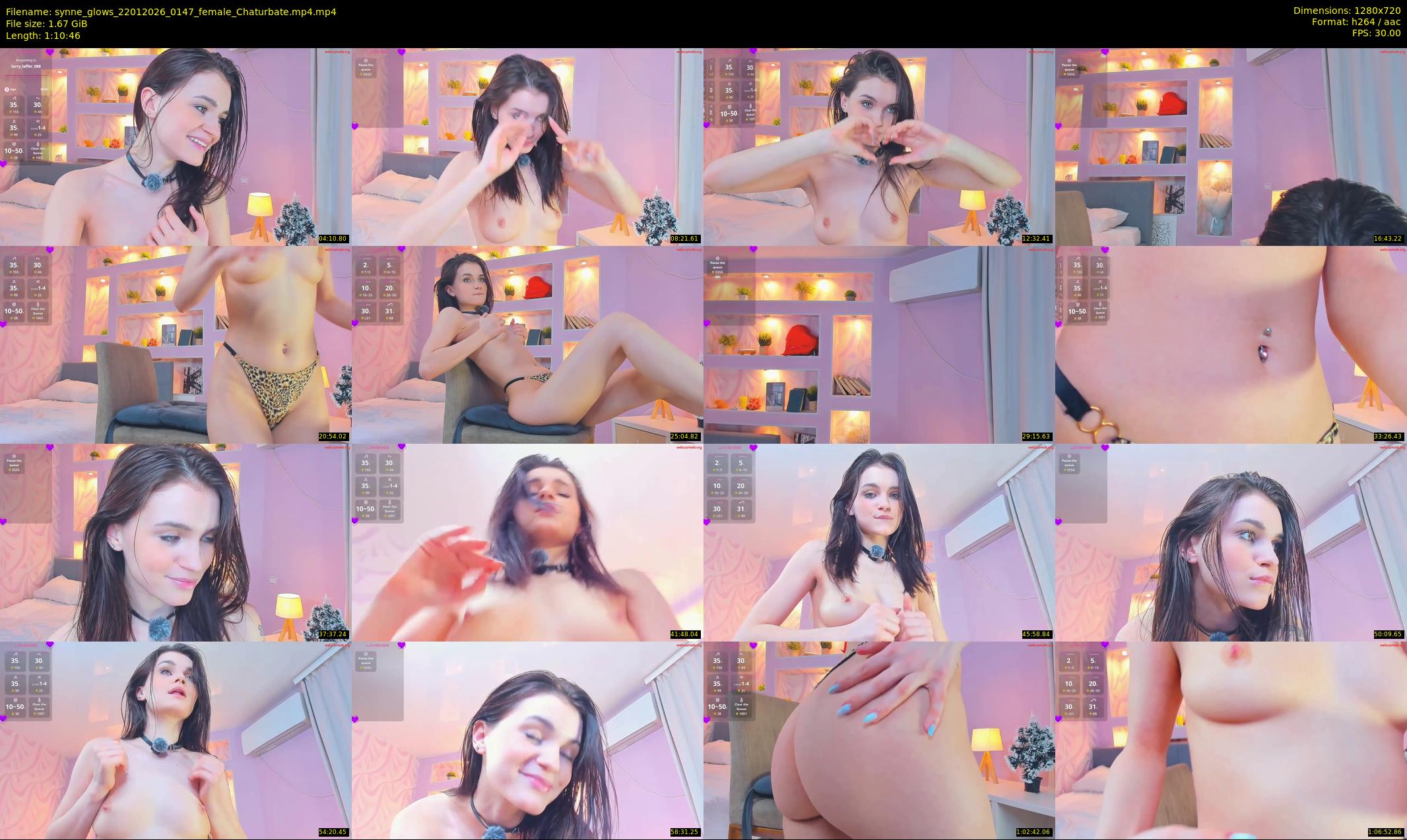 synne_glows — 71 minute Chaturbate female cam show recording, 720p, Jan 22, 2026