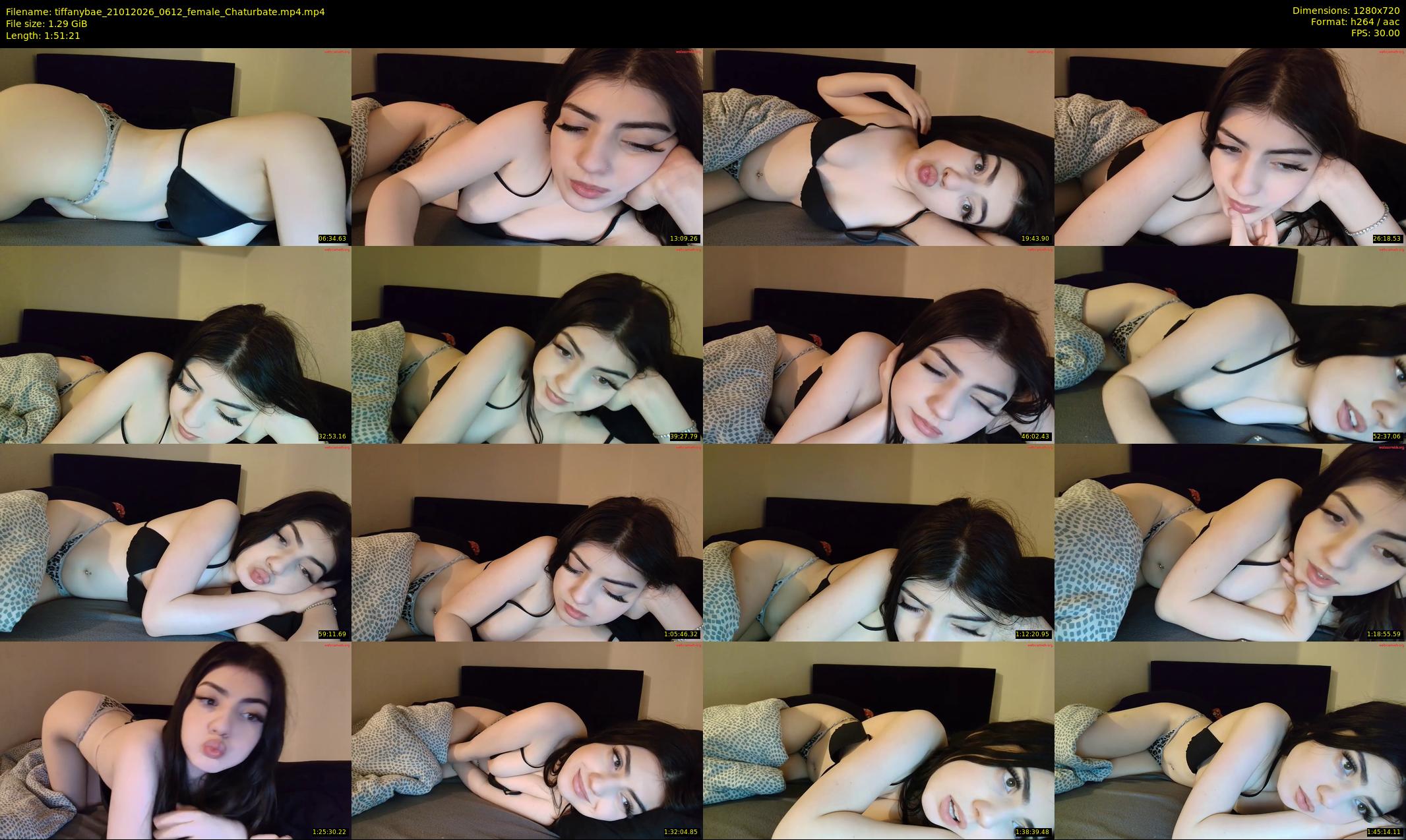 tiffanybae — 112 minute Chaturbate female cam show recording, 720p, Jan 21, 2026