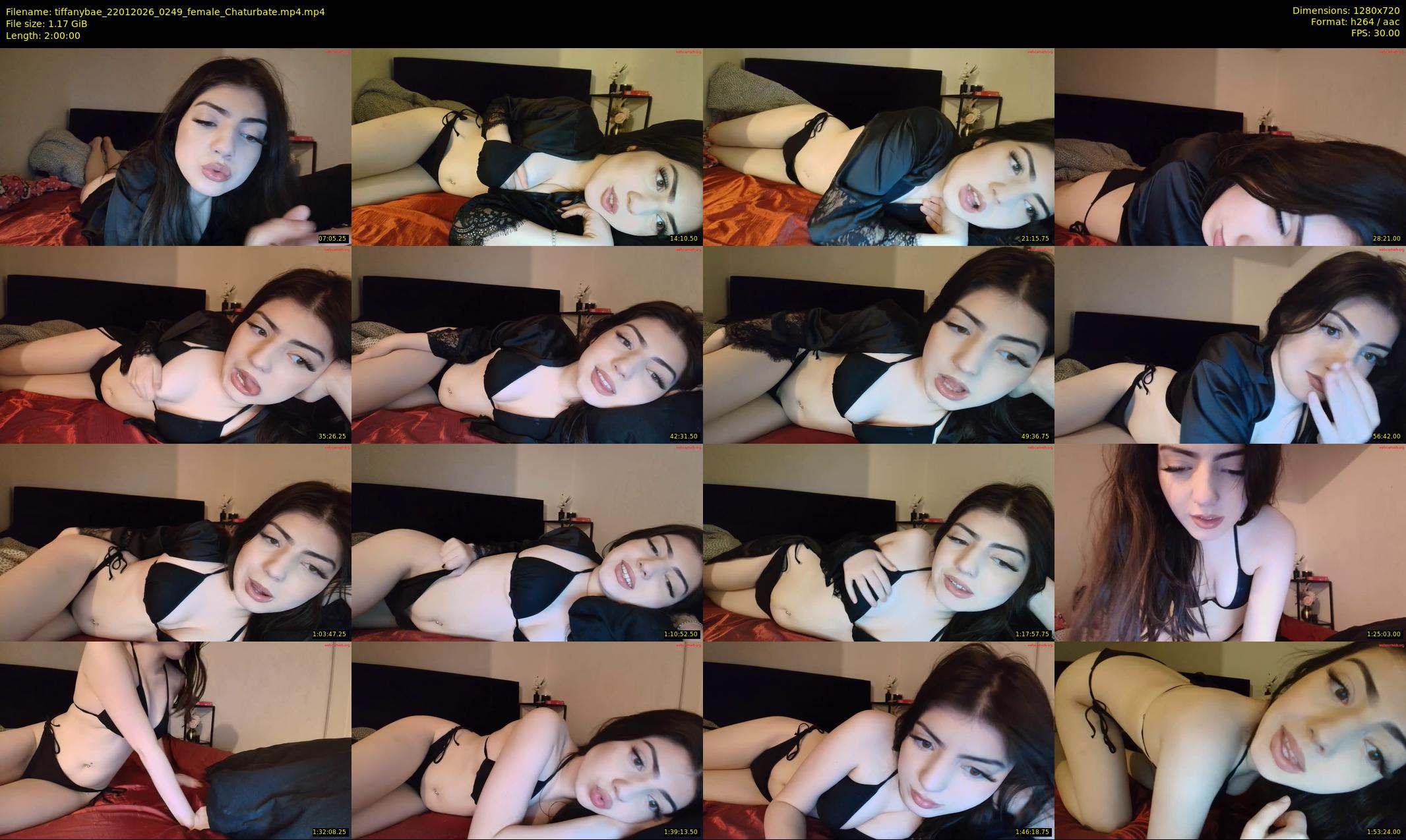 tiffanybae — 120 minute Chaturbate female cam show recording, 720p, Jan 22, 2026