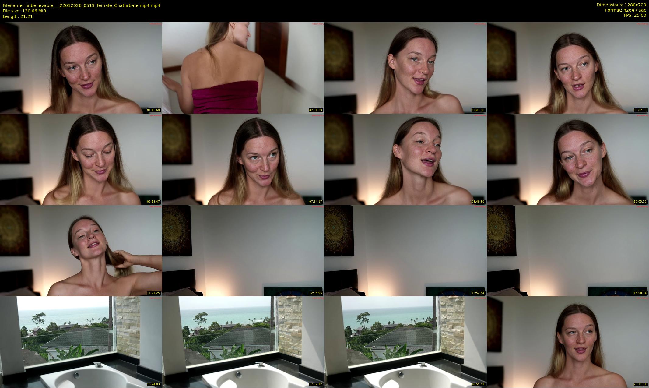 unbelievable__ — 22 minute Chaturbate female cam show recording, 720p, Jan 22, 2026