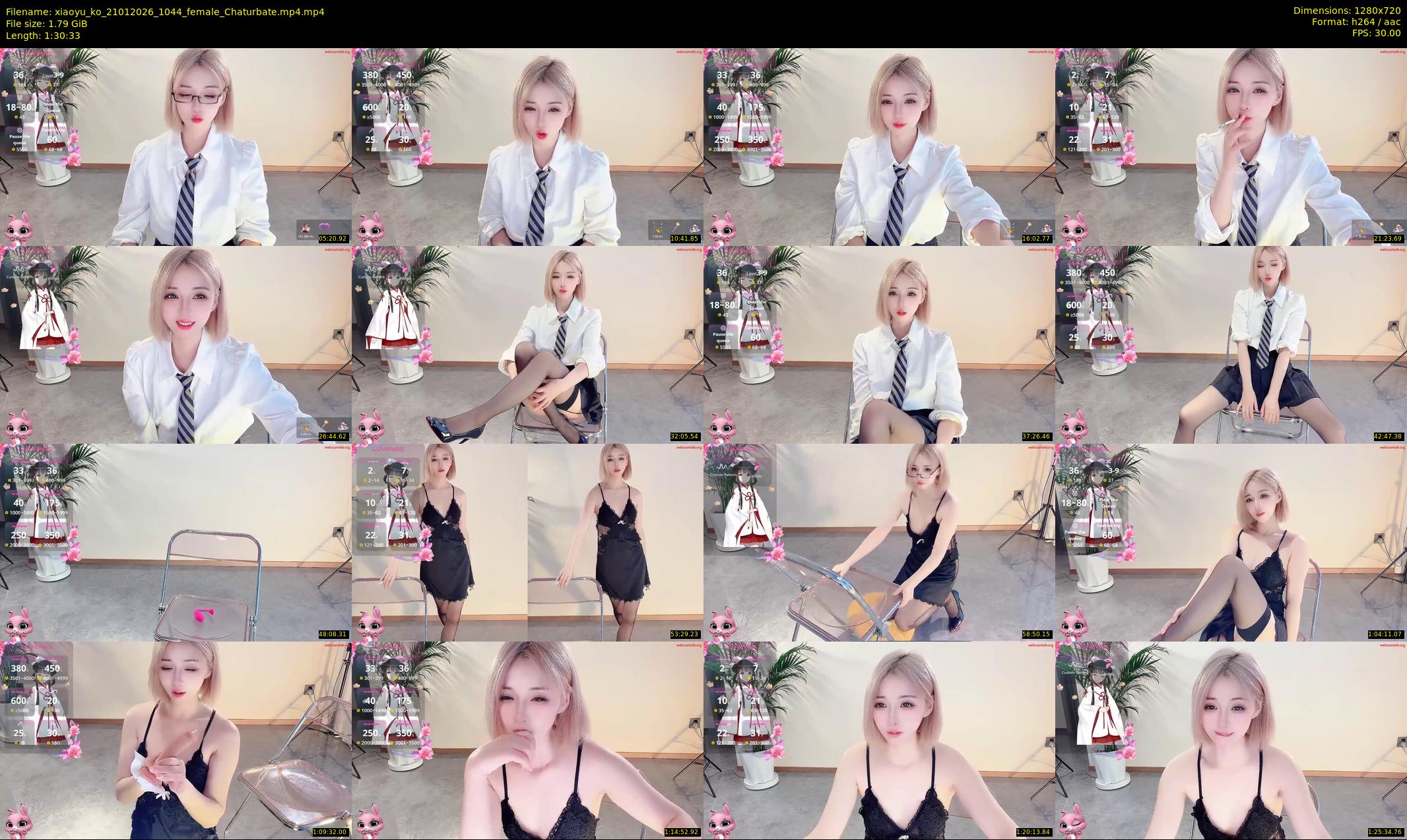 xiaoyu_ko — 91 minute Chaturbate female cam show recording, 720p, Jan 21, 2026