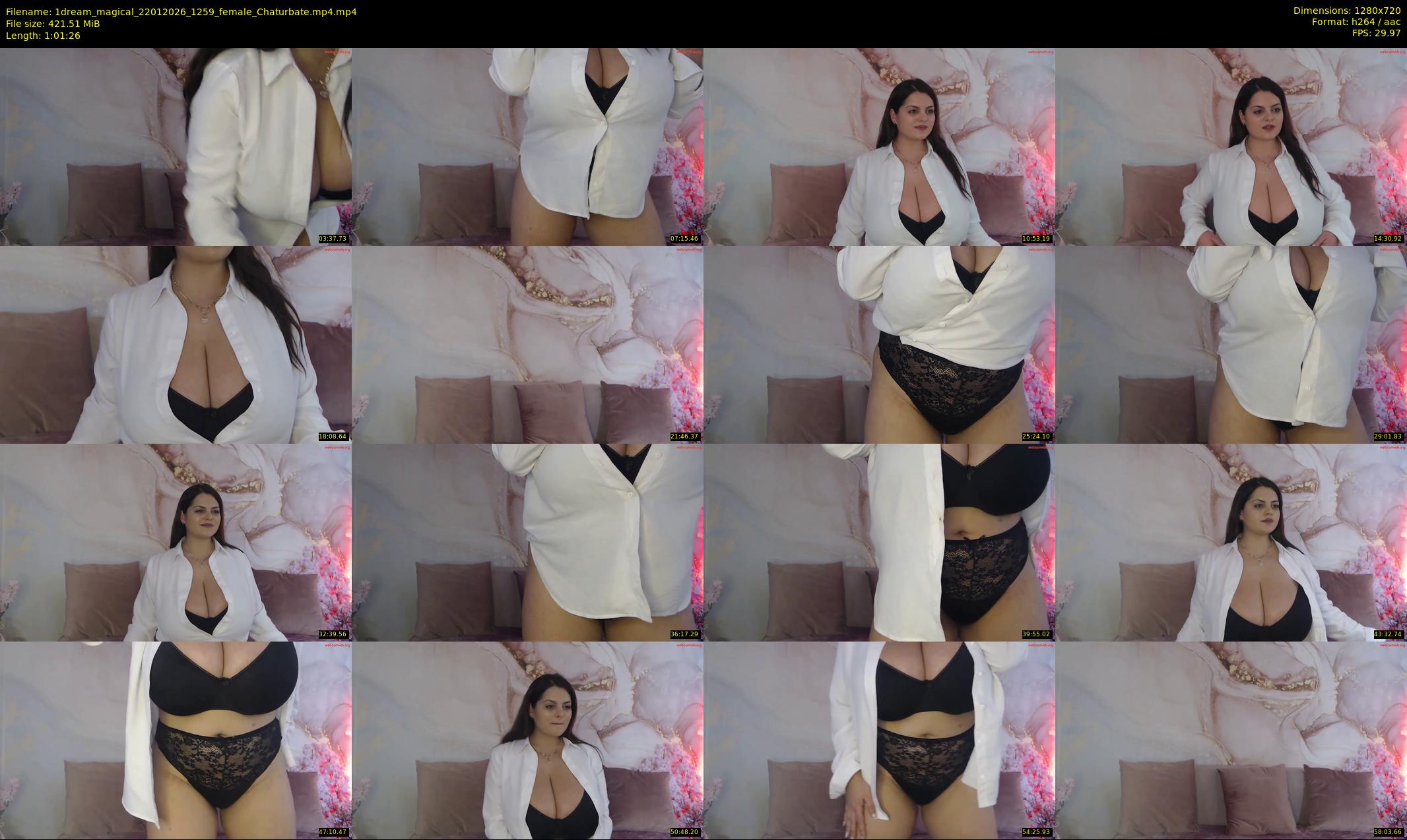 1dream_magical — 62 minute Chaturbate female cam show recording, 720p, Jan 22, 2026