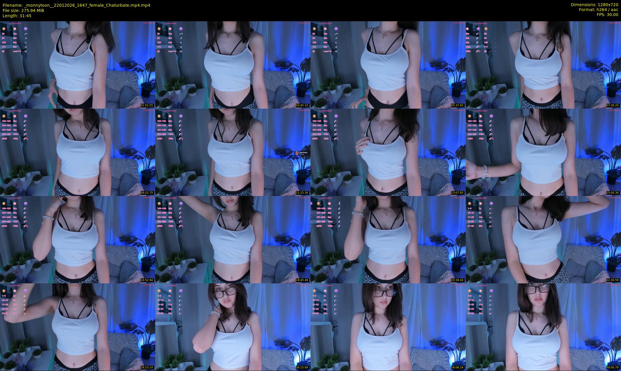 _monnytoon_ — 32 minute Chaturbate female cam show recording, 720p, Jan 22, 2026