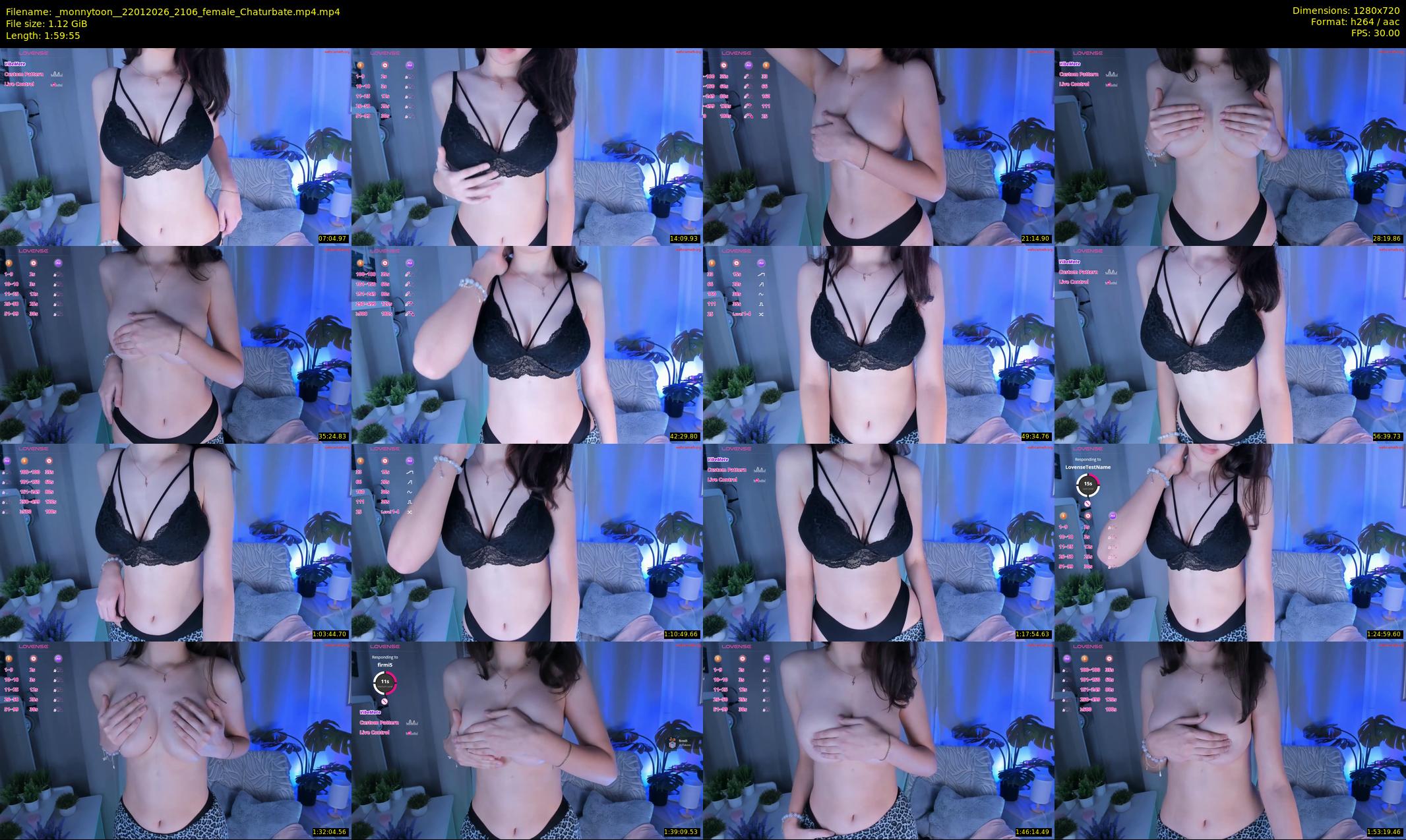 _monnytoon_ — 120 minute Chaturbate female cam show recording, 720p, Jan 22, 2026