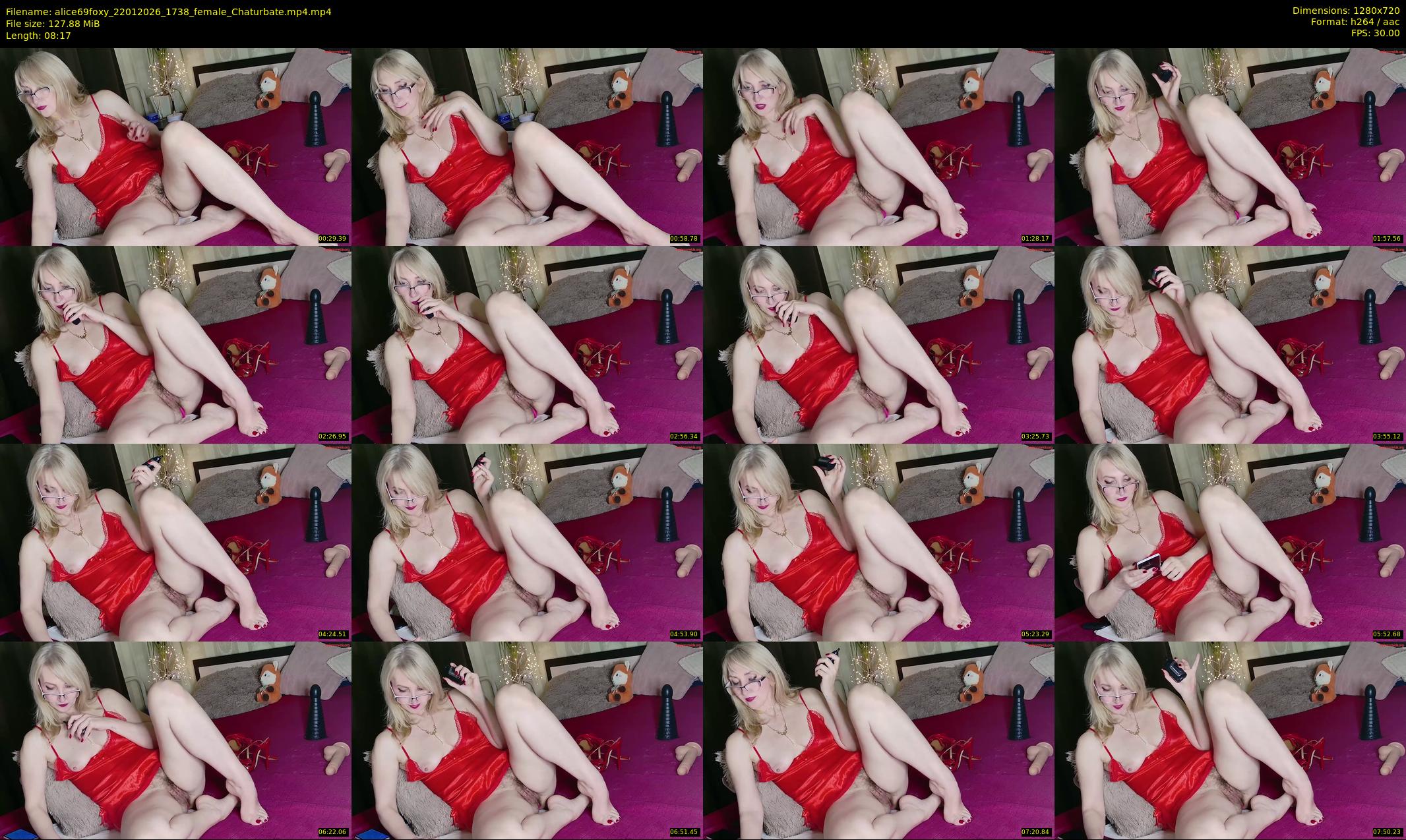 alice69foxy — 9 minute Chaturbate female cam show recording, 720p, Jan 22, 2026
