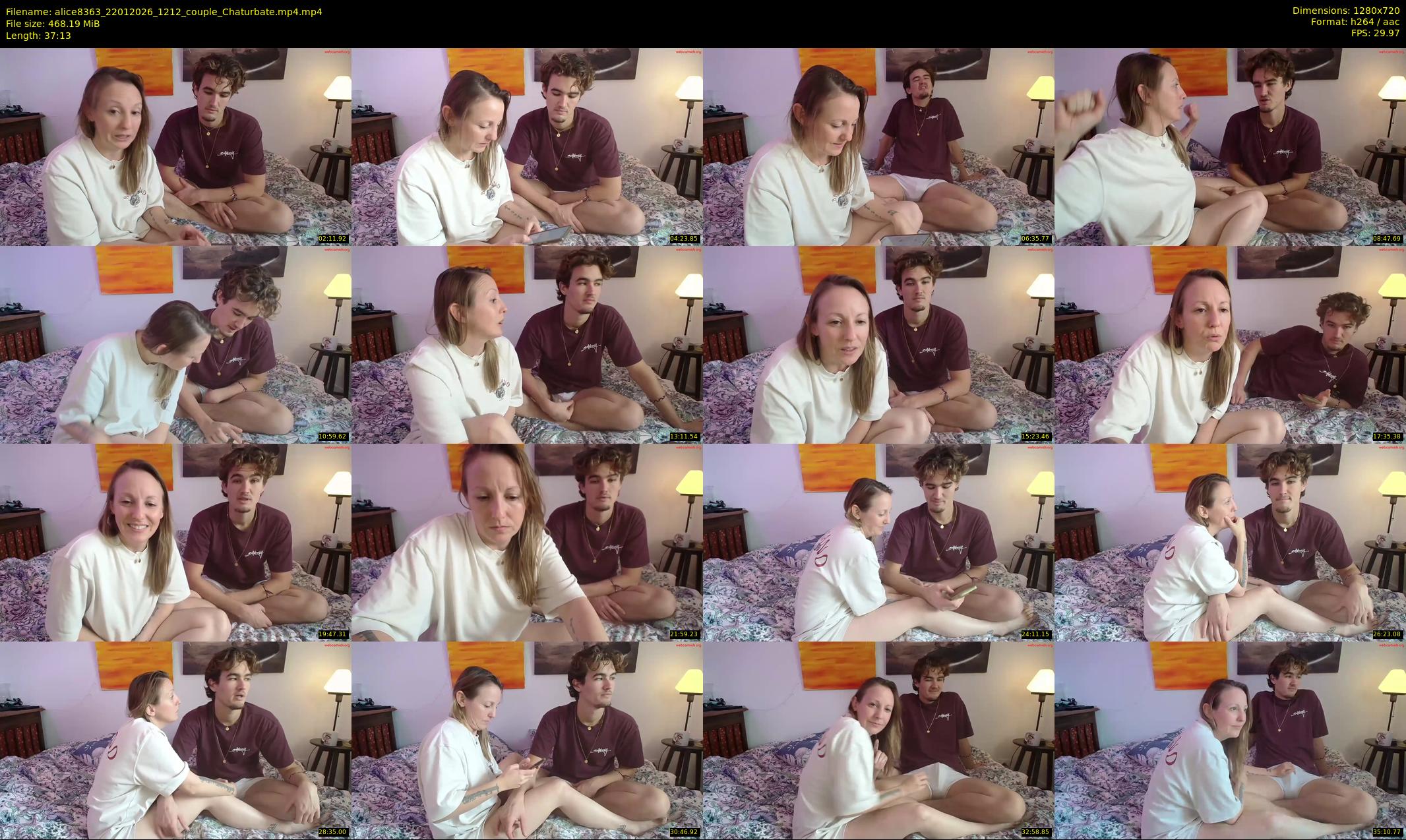 alice8363 — 38 minute Chaturbate female cam show recording, 720p, Jan 22, 2026